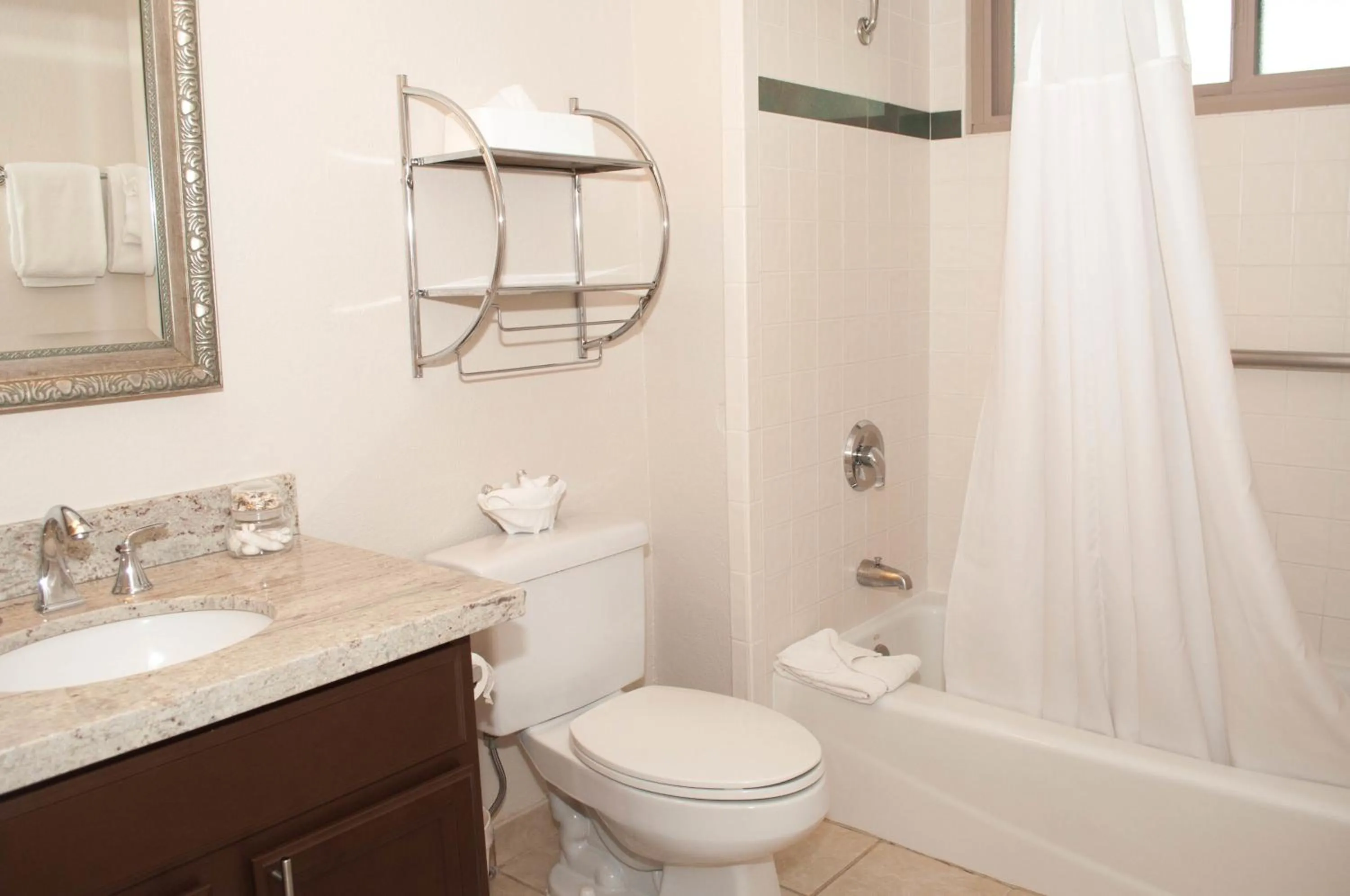 Bathroom in Laguna Shores Studio Suites