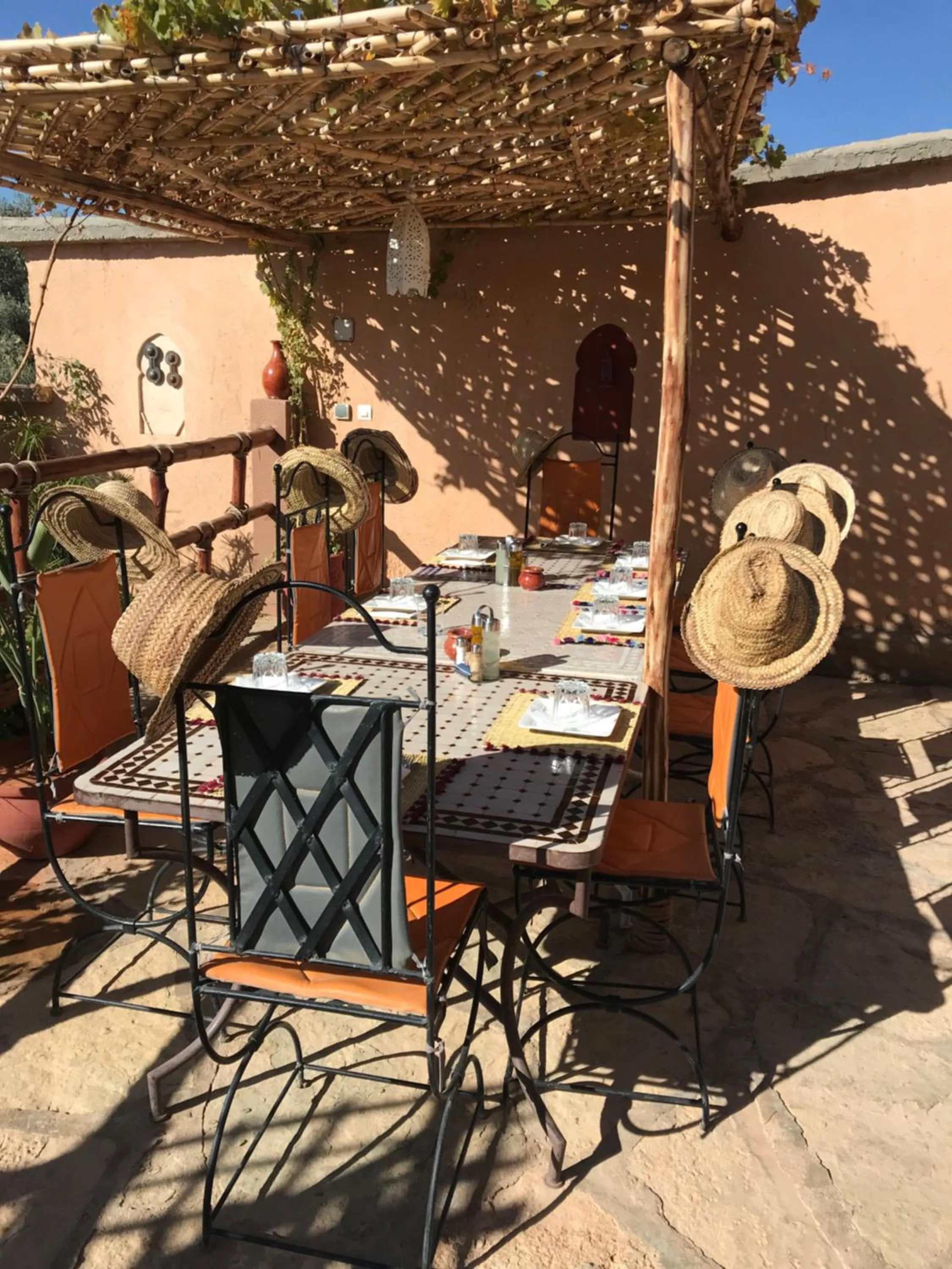 Balcony/Terrace in Riad Dar Bab Todra