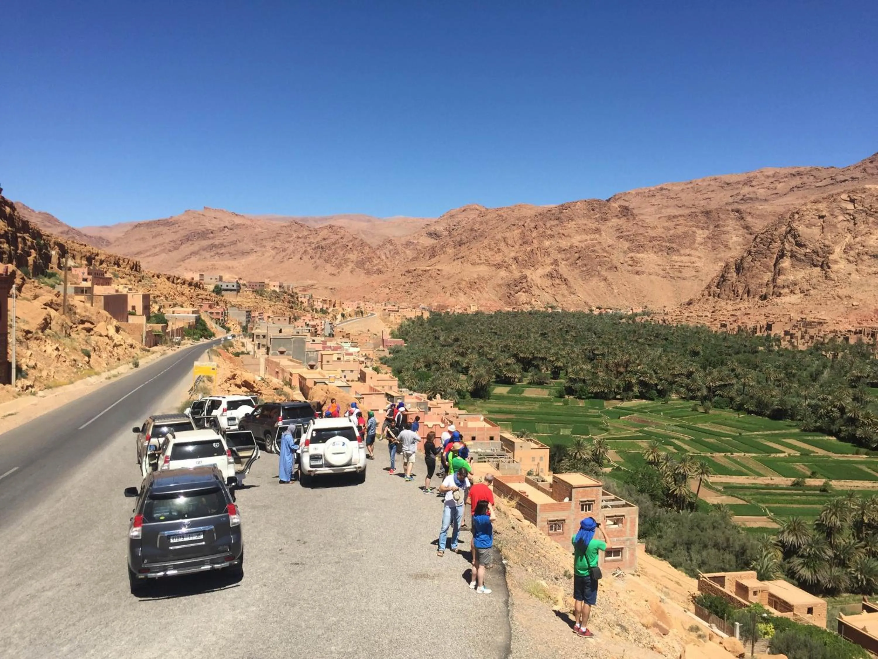 People in Riad Dar Bab Todra