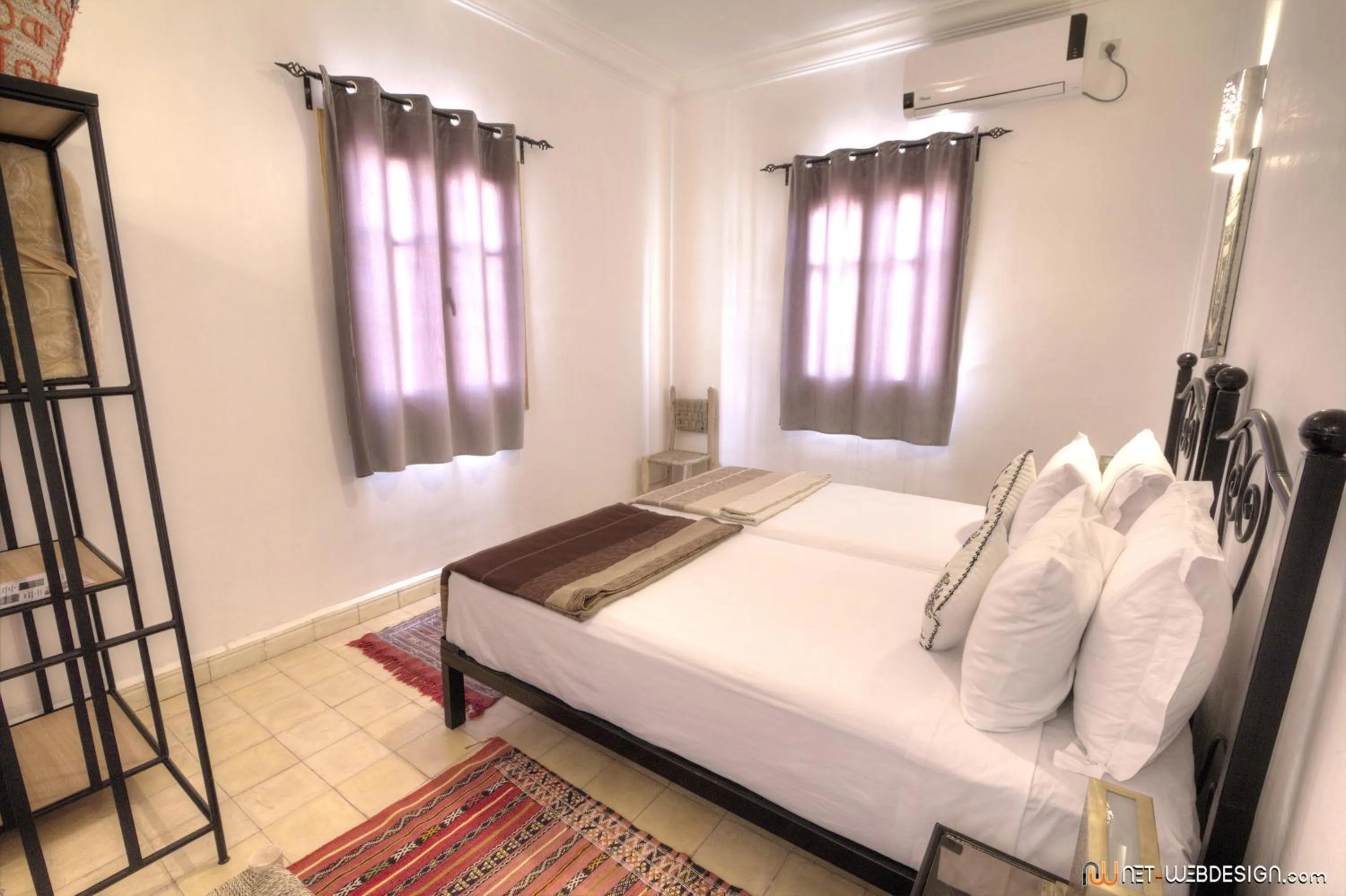 Bed in Riad Dar Bab Todra