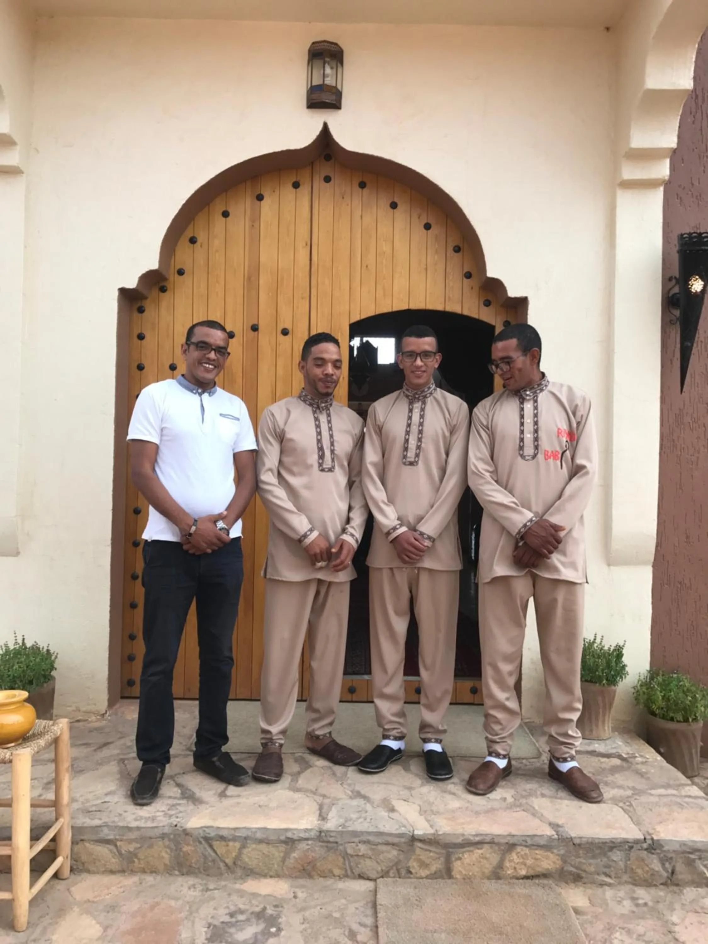 Staff in Riad Dar Bab Todra
