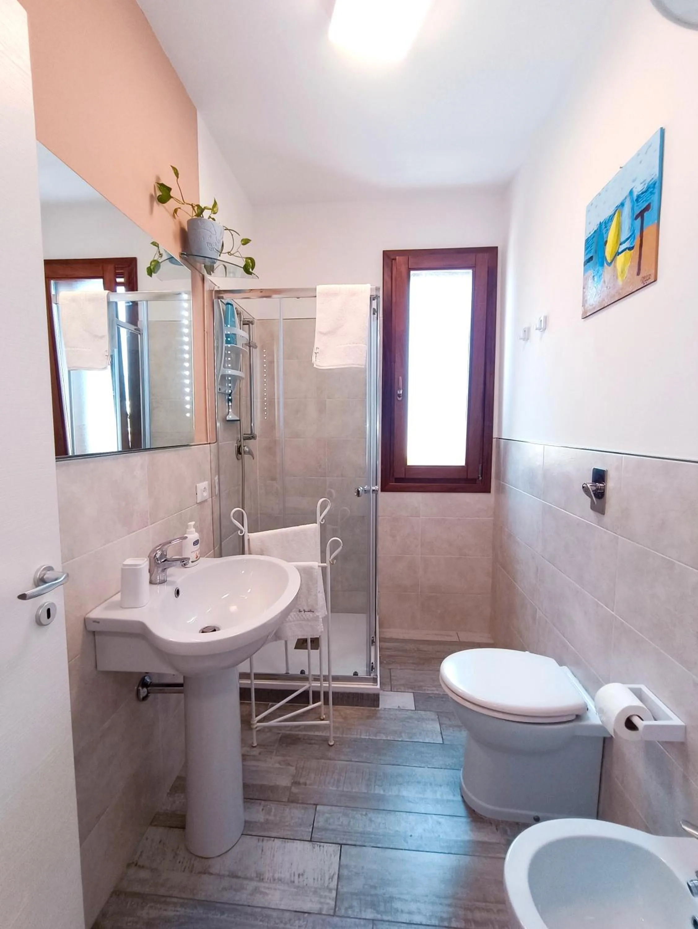 Shower in Appartamento Le Ginestre