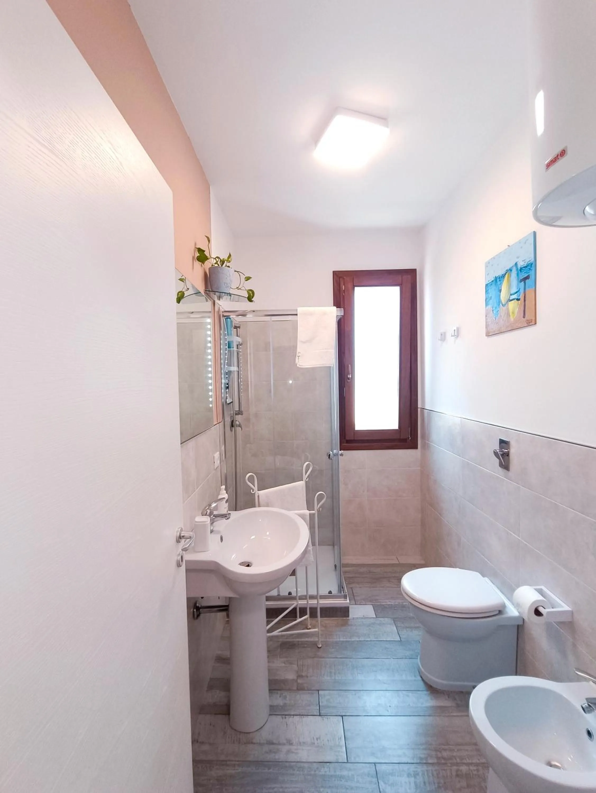 Shower in Appartamento Le Ginestre