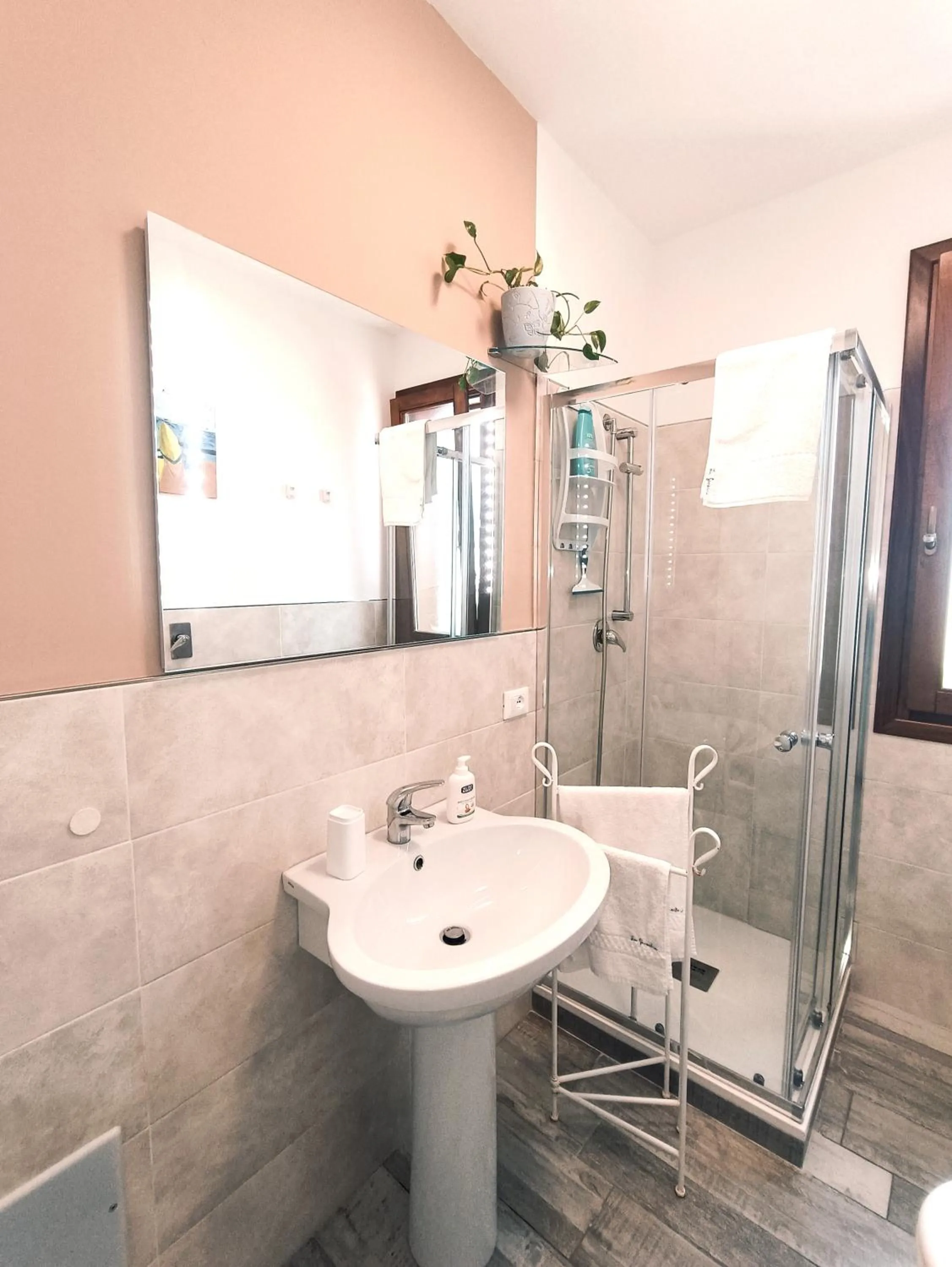 Shower in Appartamento Le Ginestre