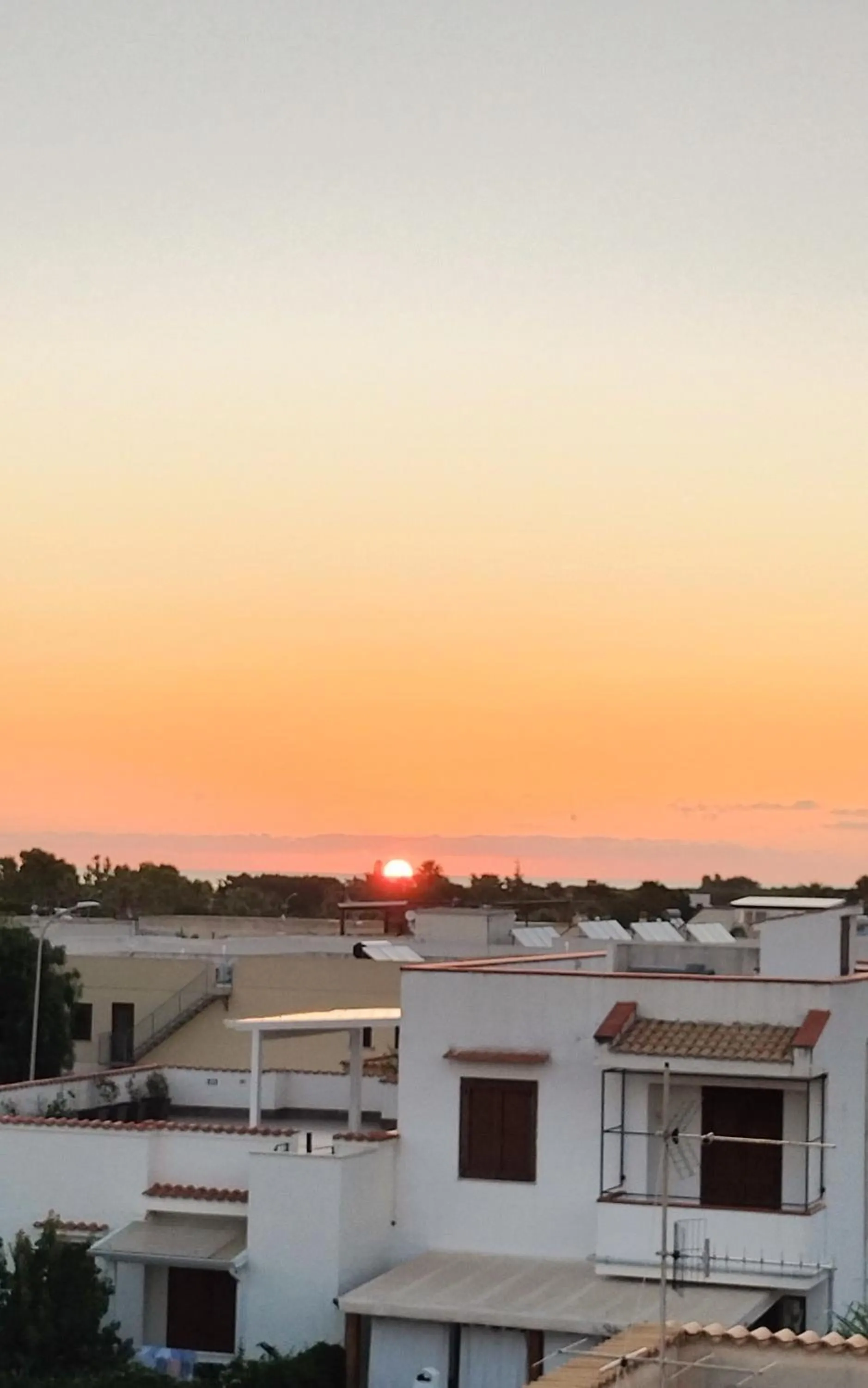Sunset in Appartamento Le Ginestre