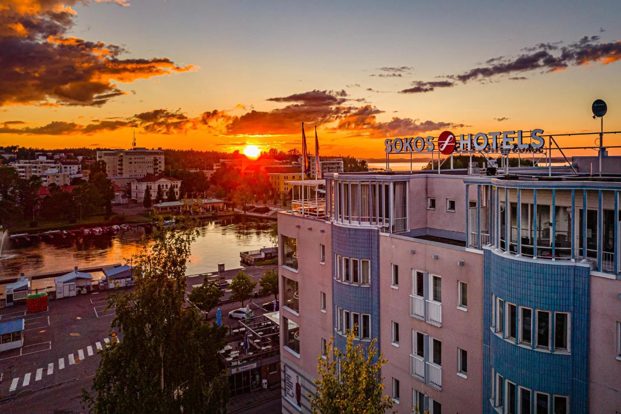 Property building in Original Sokos Hotel Seurahuone Savonlinna