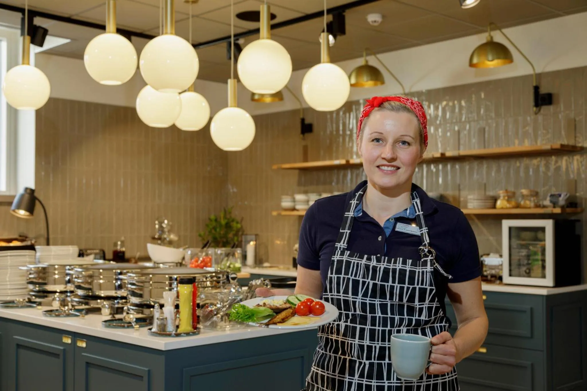 Staff in Original Sokos Hotel Seurahuone Savonlinna