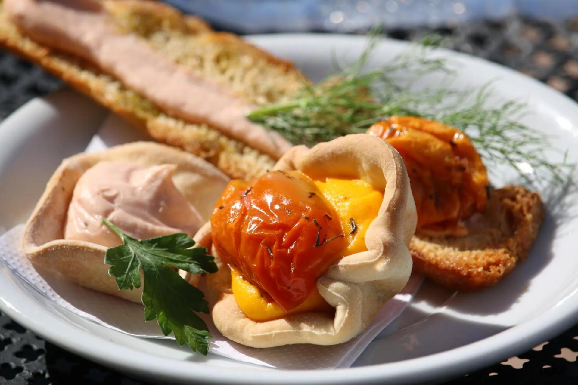 Food in La Posada Del Qenti