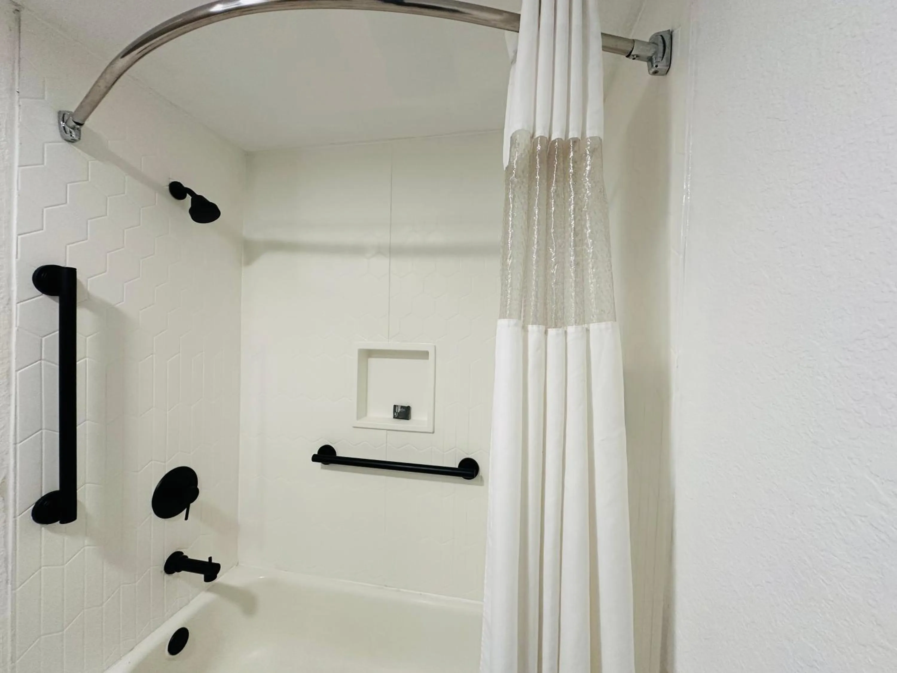 Bathroom in Country Inn & Suites by Radisson, Canton near Hall of Fame