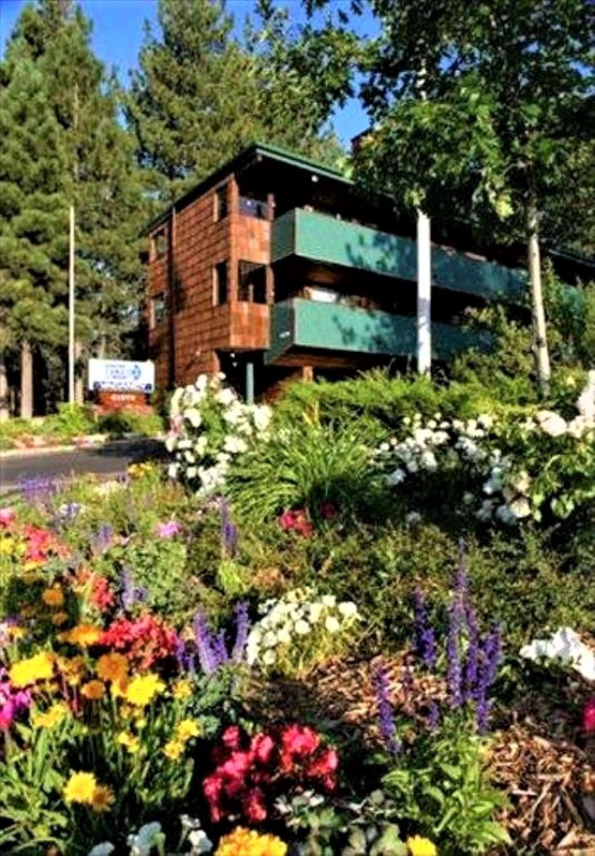 Property building in Snow Lake Lodge