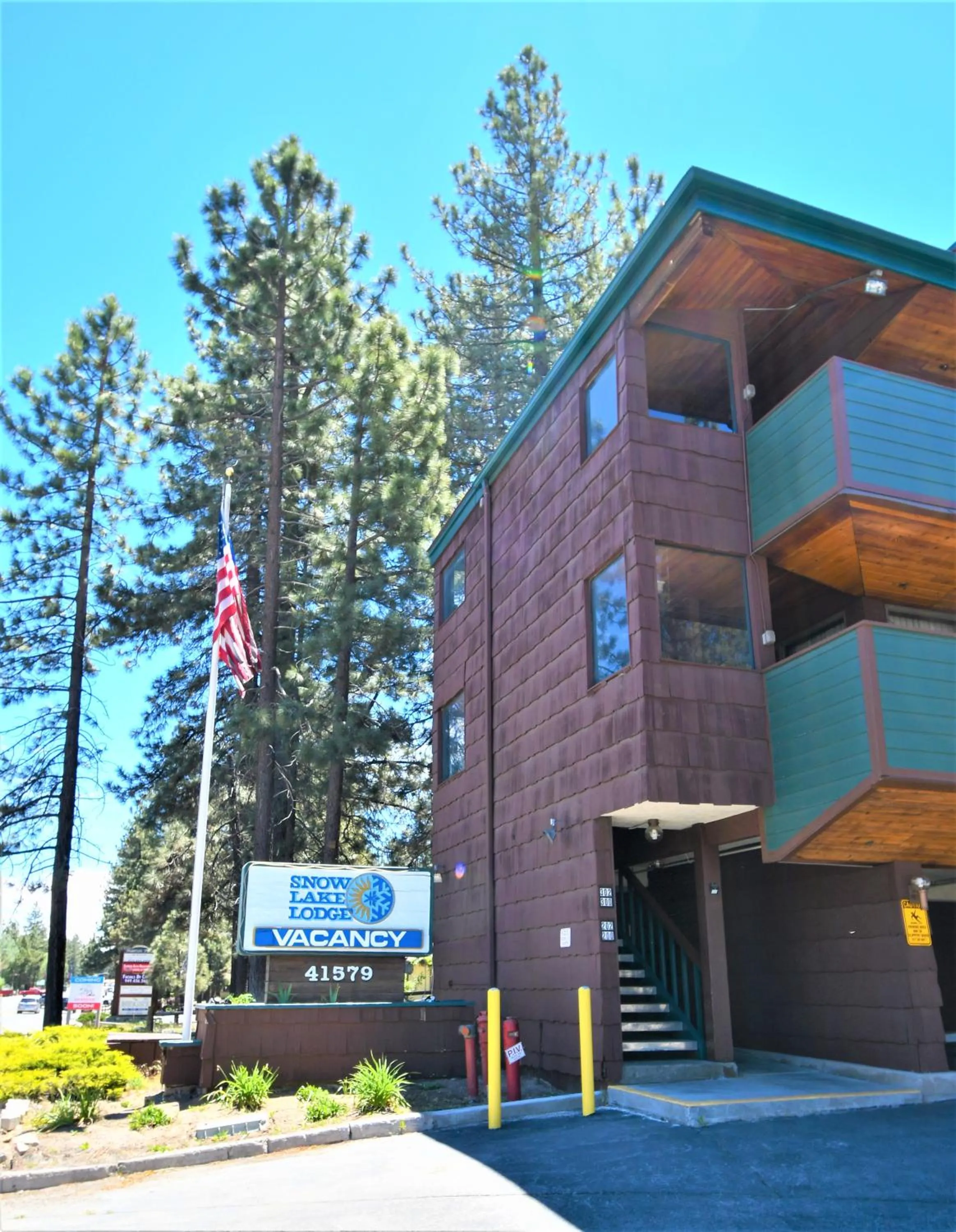 Property logo or sign in Snow Lake Lodge