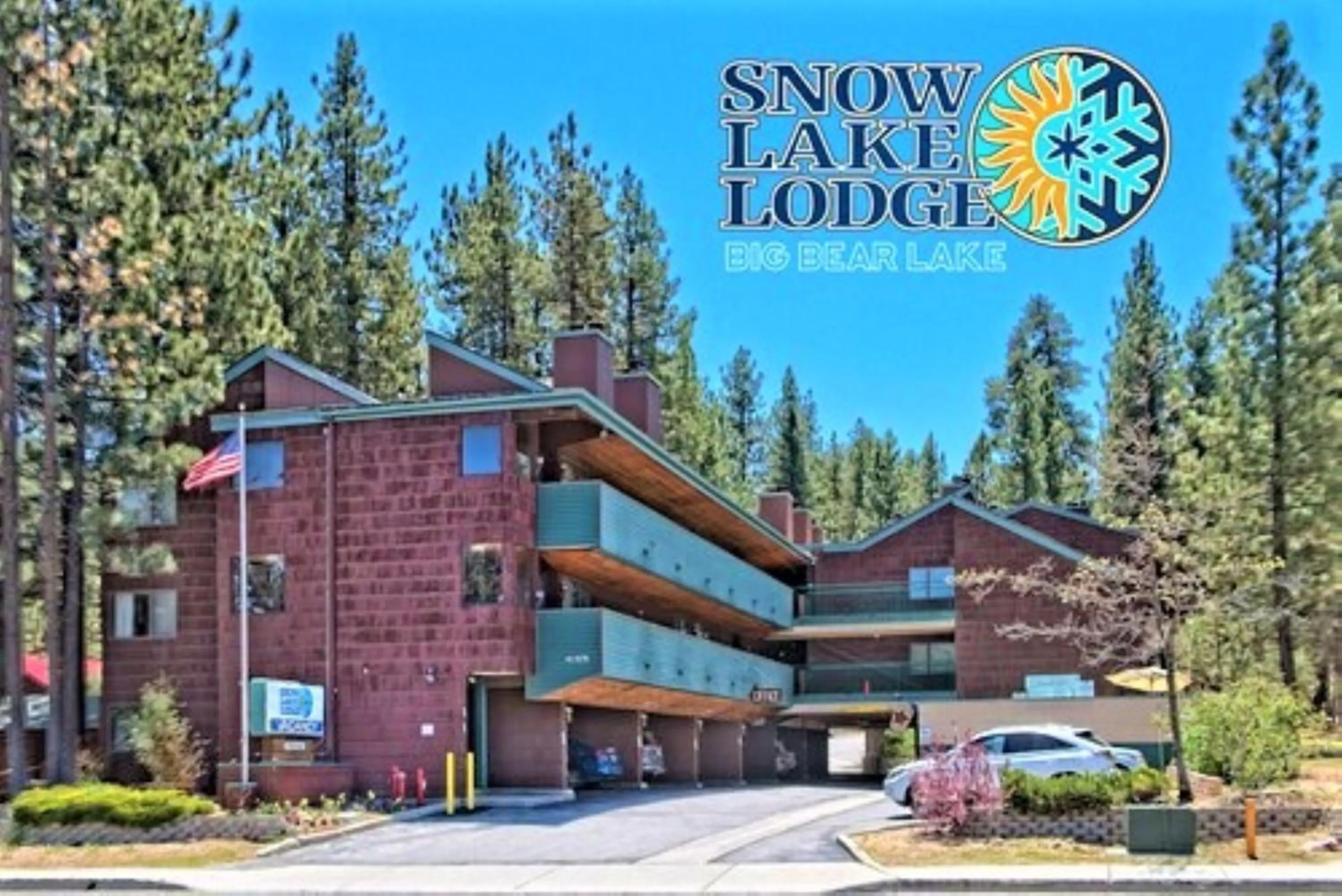 Property building in Snow Lake Lodge