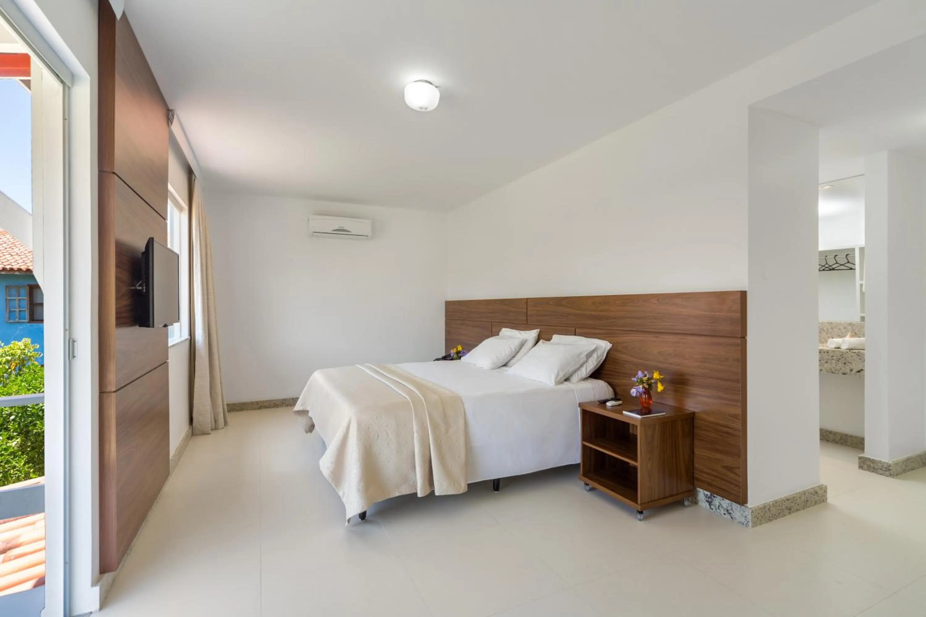 Pool view, Bed in Atlântida Park Hotel