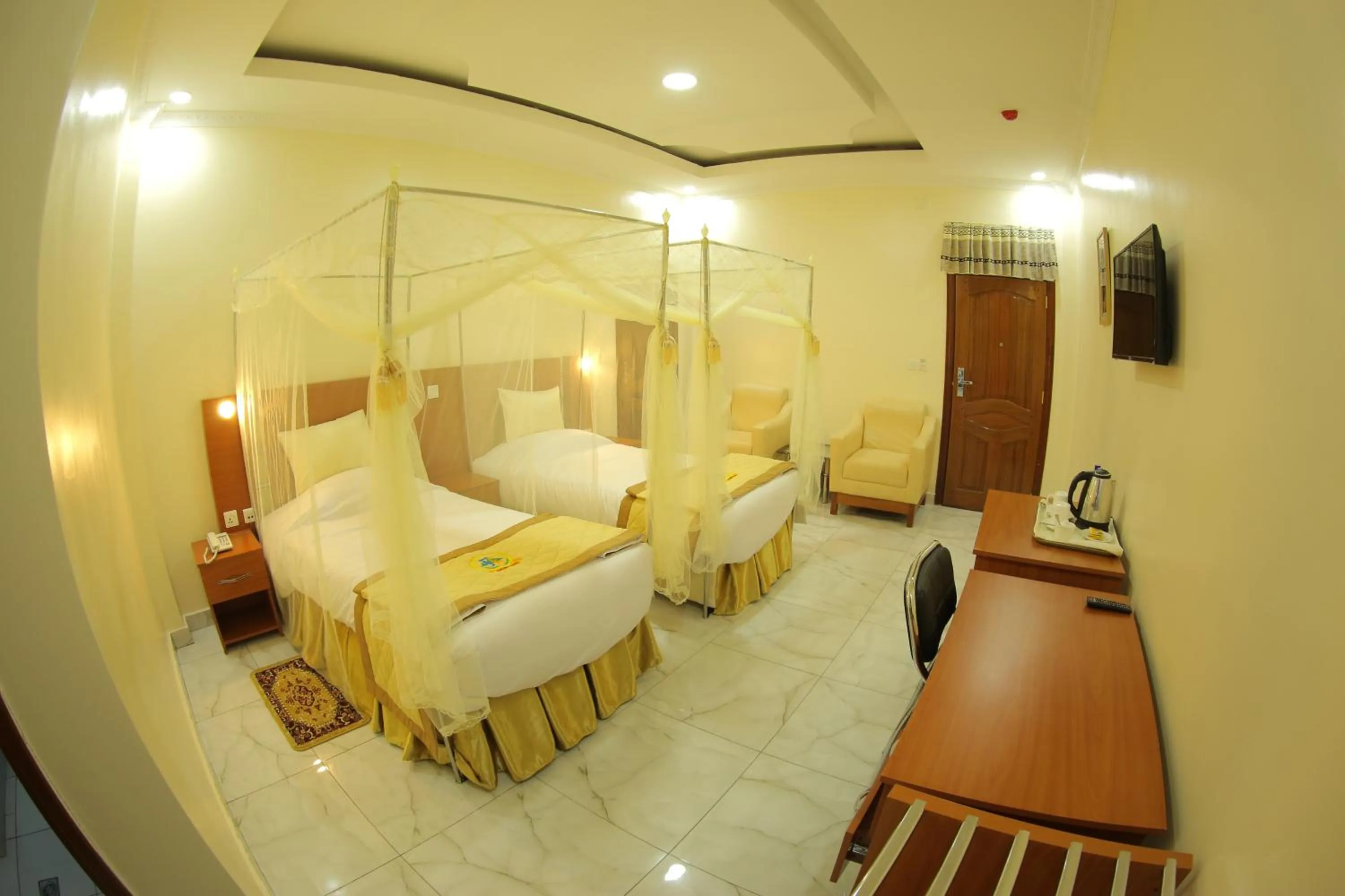 Bed in FATIMA HOTEL Ltd