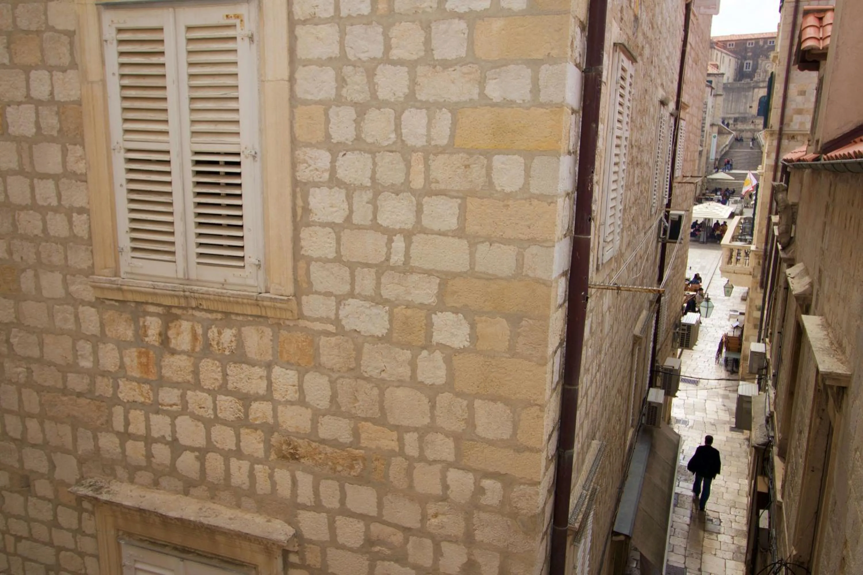 City view in Miró Studio Apartments Dubrovnik