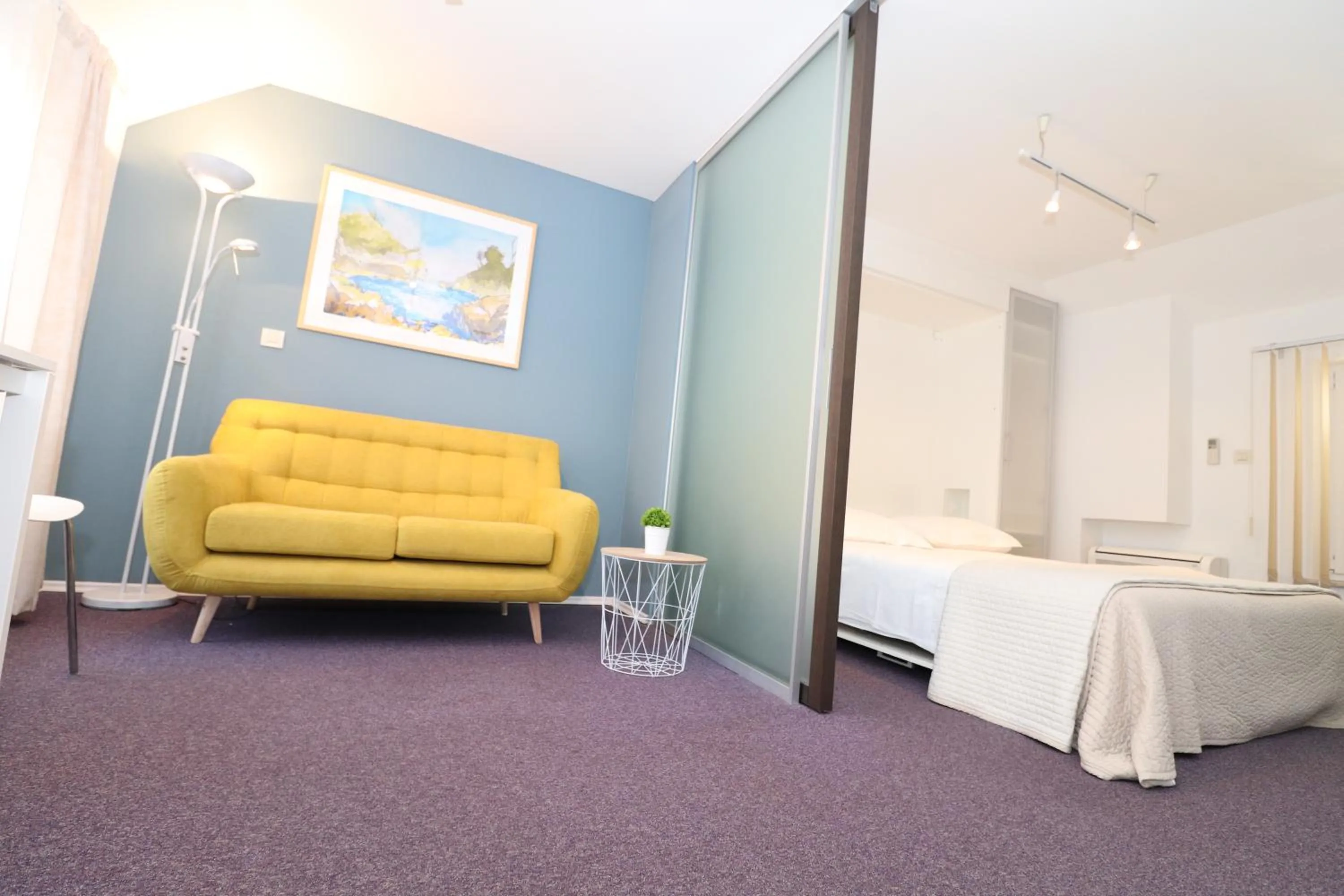 Living room, Bed in Miró Studio Apartments Dubrovnik