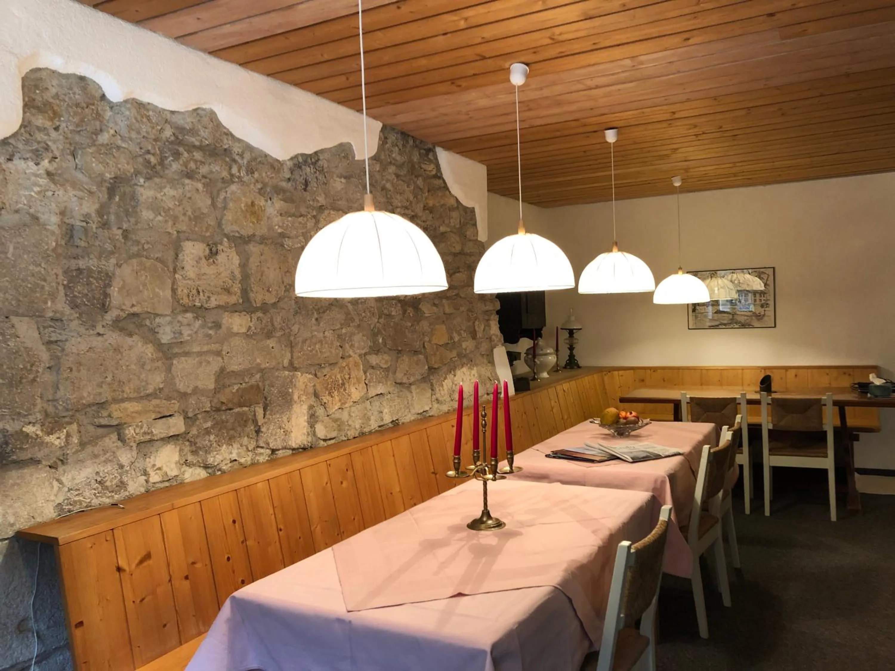 Lobby or reception in Auberge de la Bouege