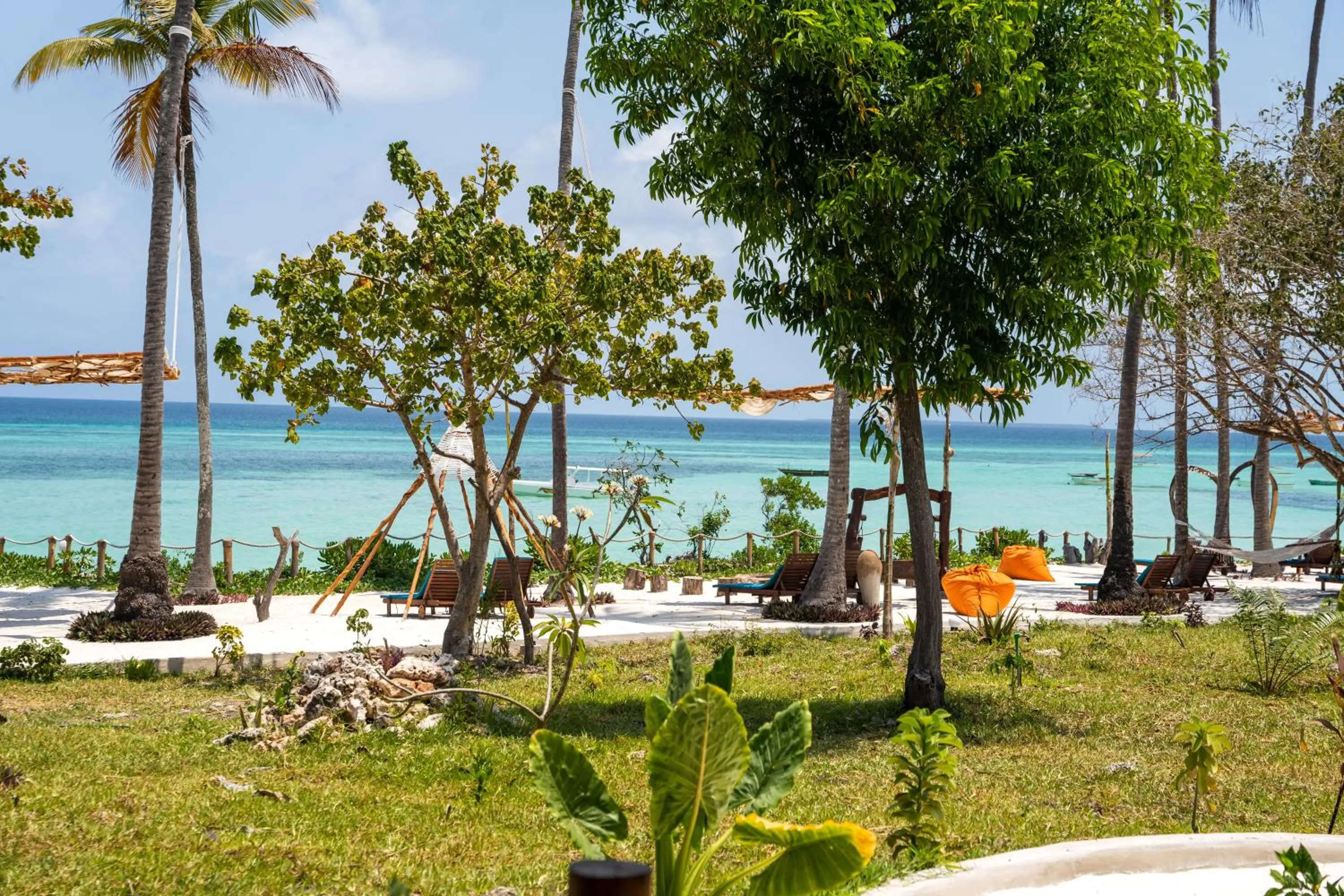 Garden in Aya Beach Resort