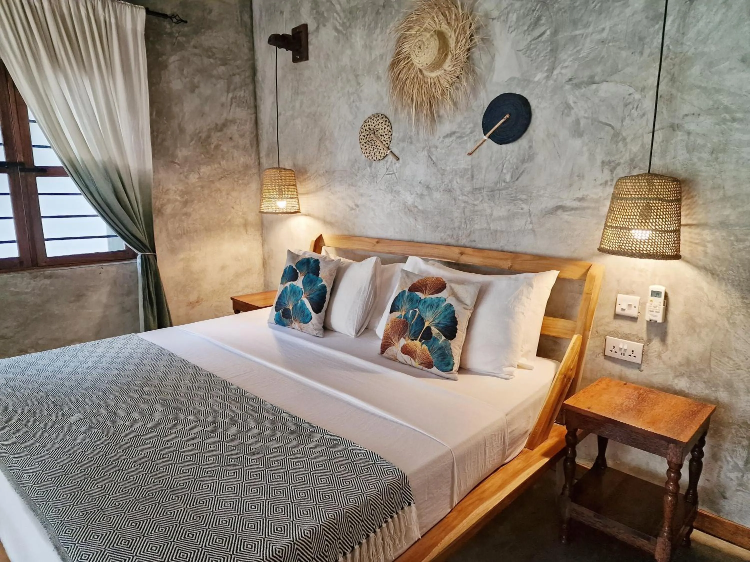 Bed in Aya Beach Resort