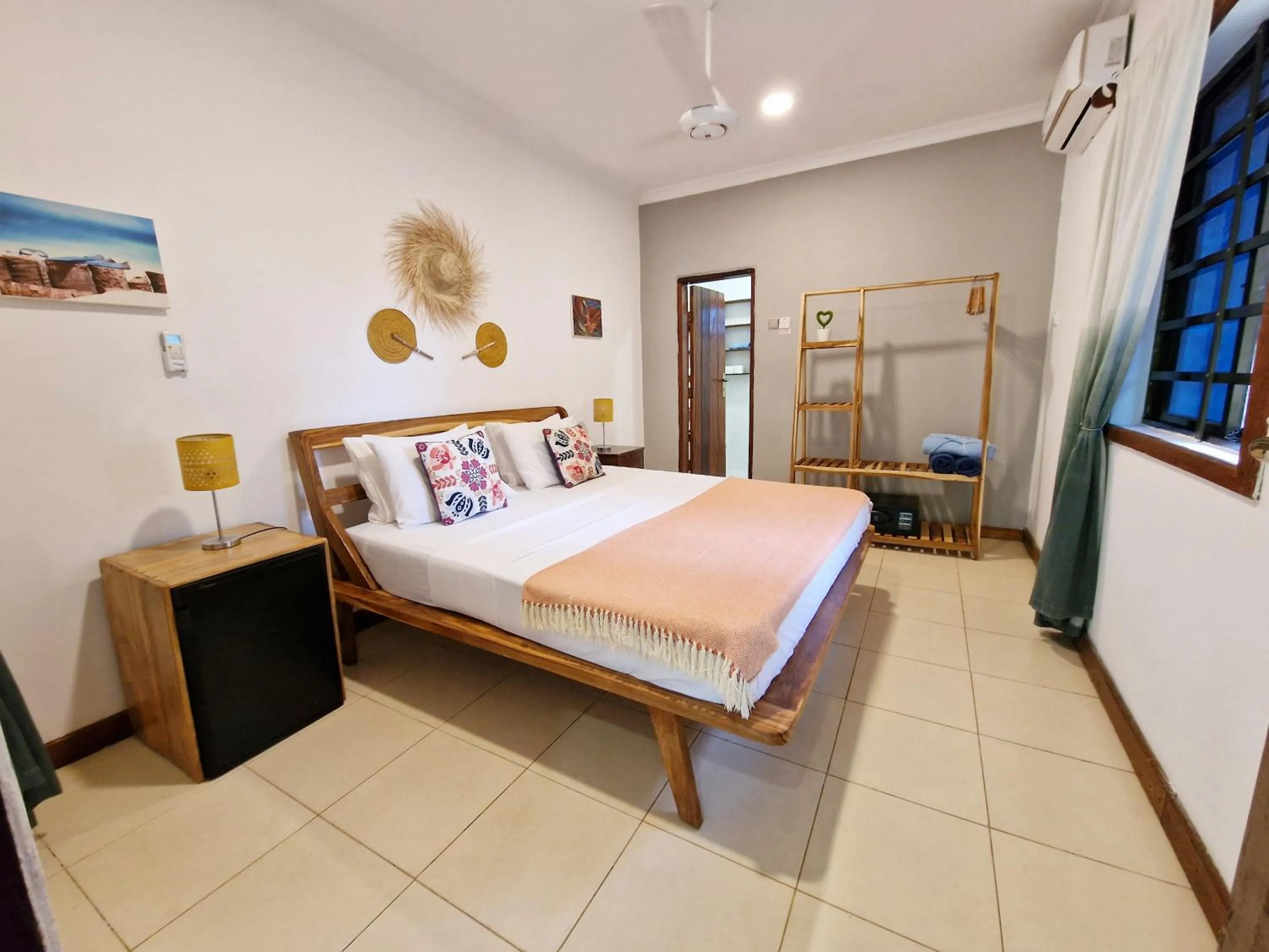 Bed in Aya Beach Resort