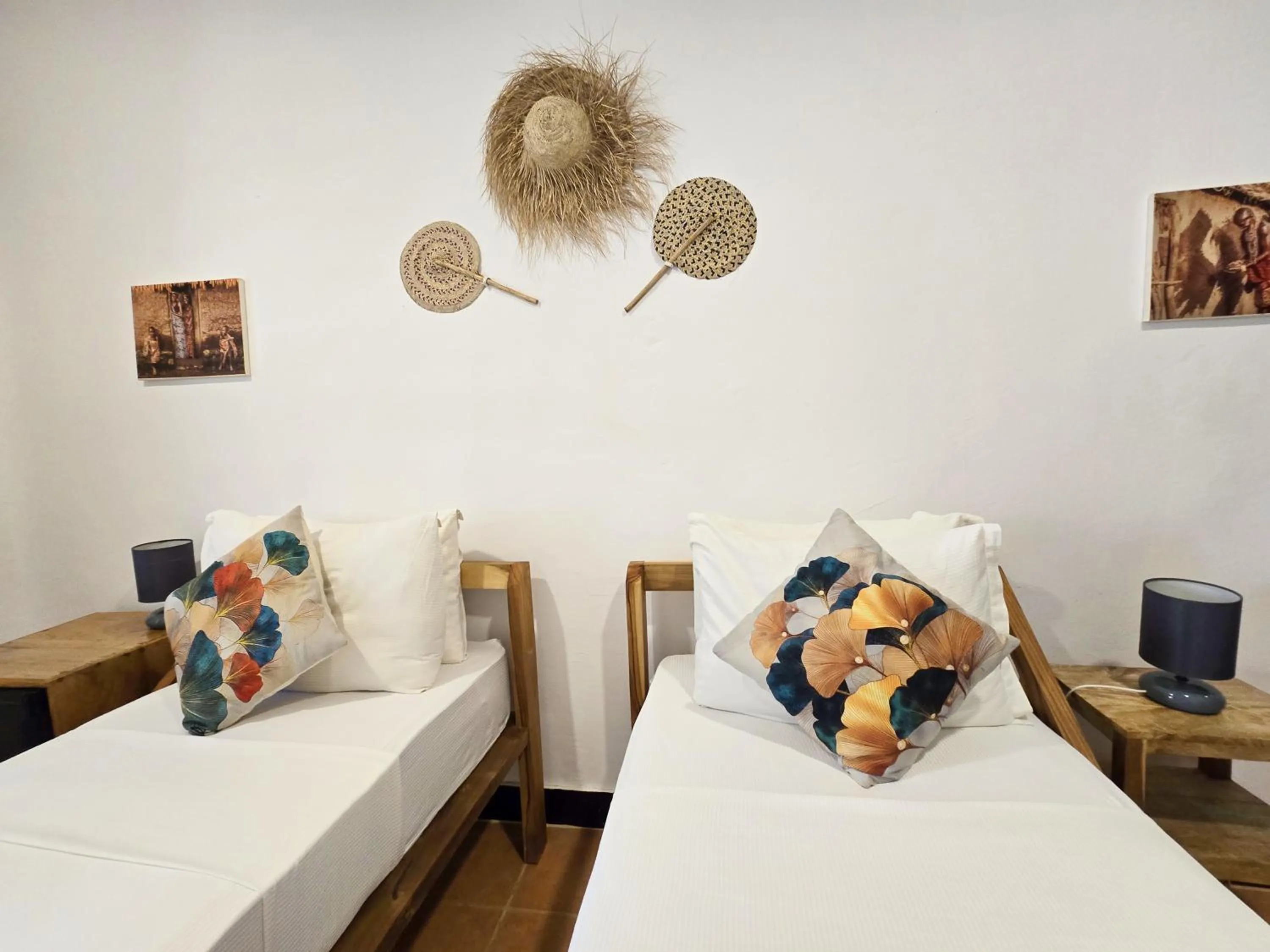 Bed in Aya Beach Resort