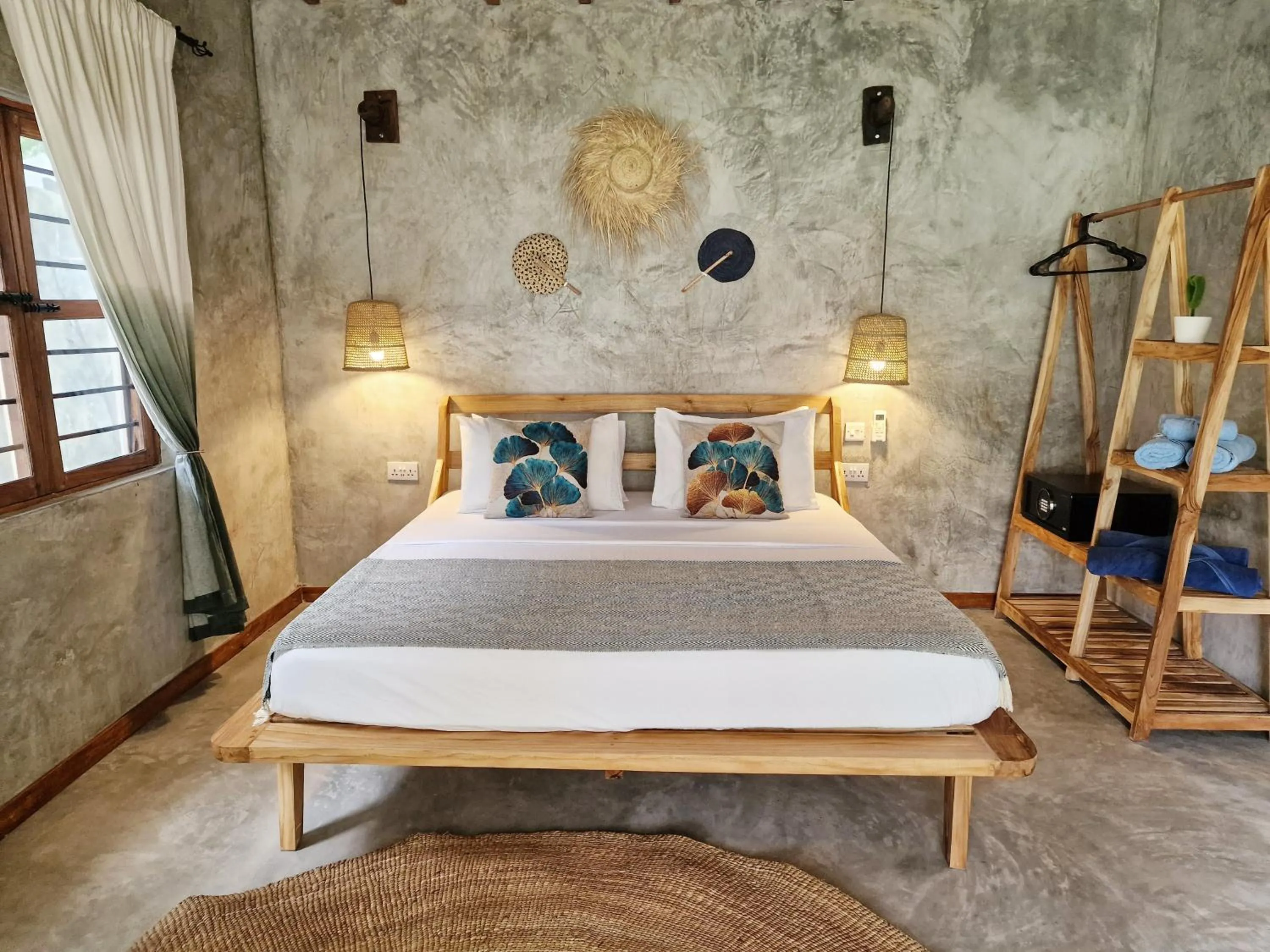 Bed in Aya Beach Resort