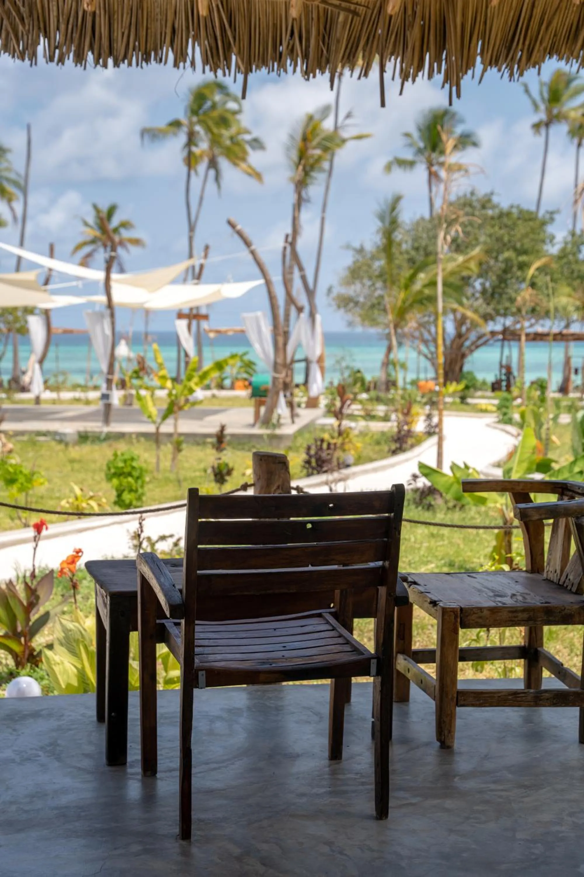 Patio in Aya Beach Resort
