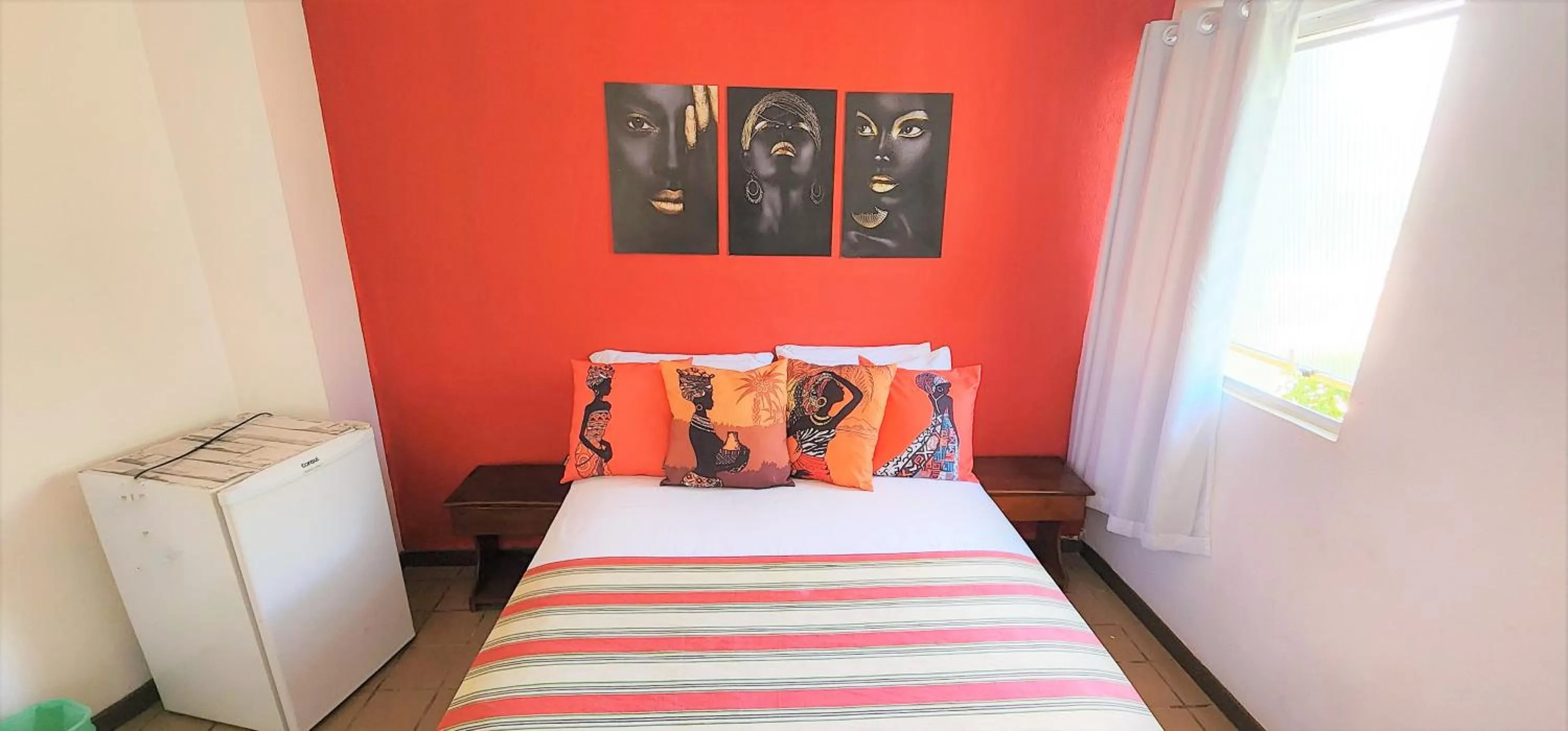 Bed in Pousada Porto Rico