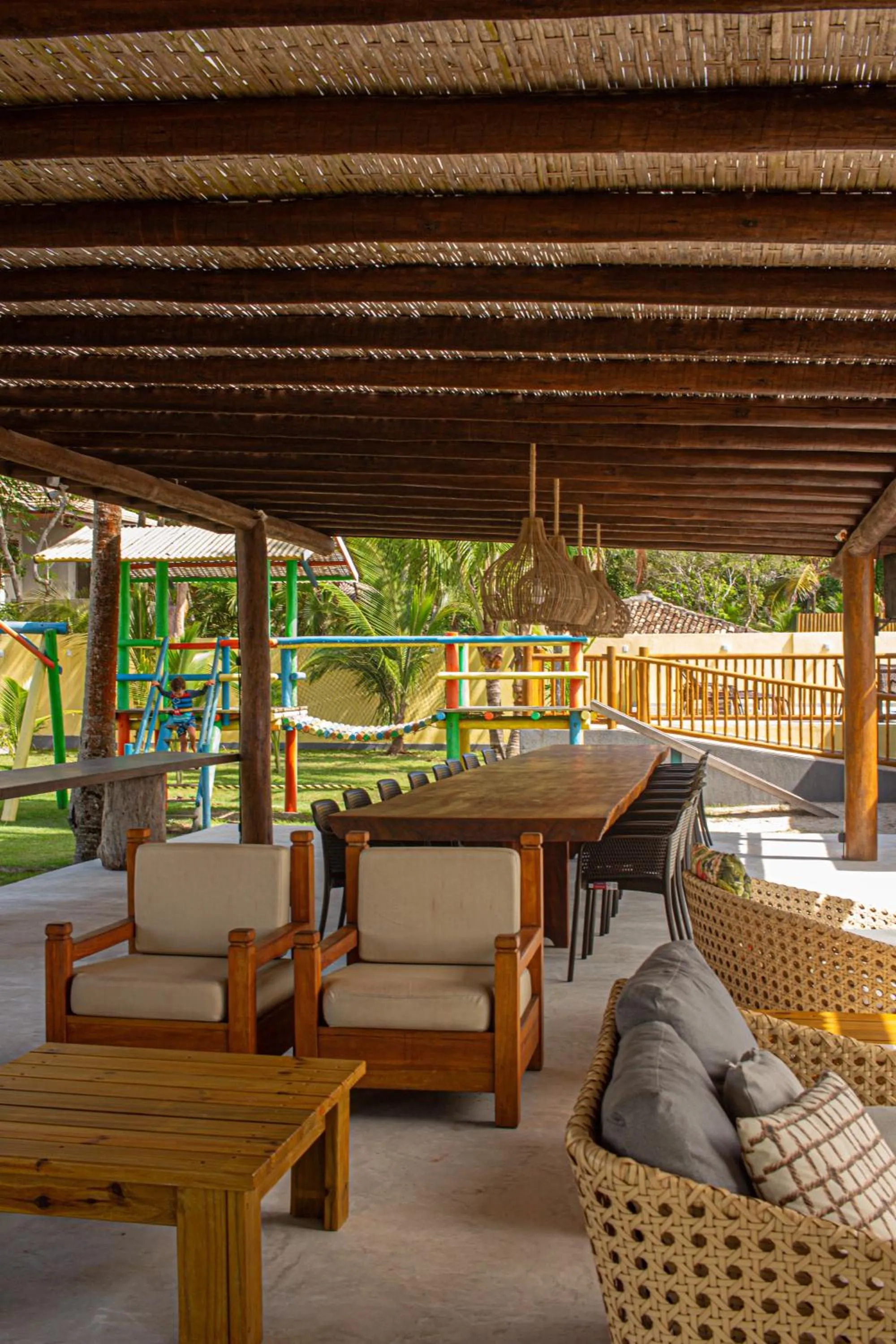 Property building in Arraial Bangalô Praia Hotel