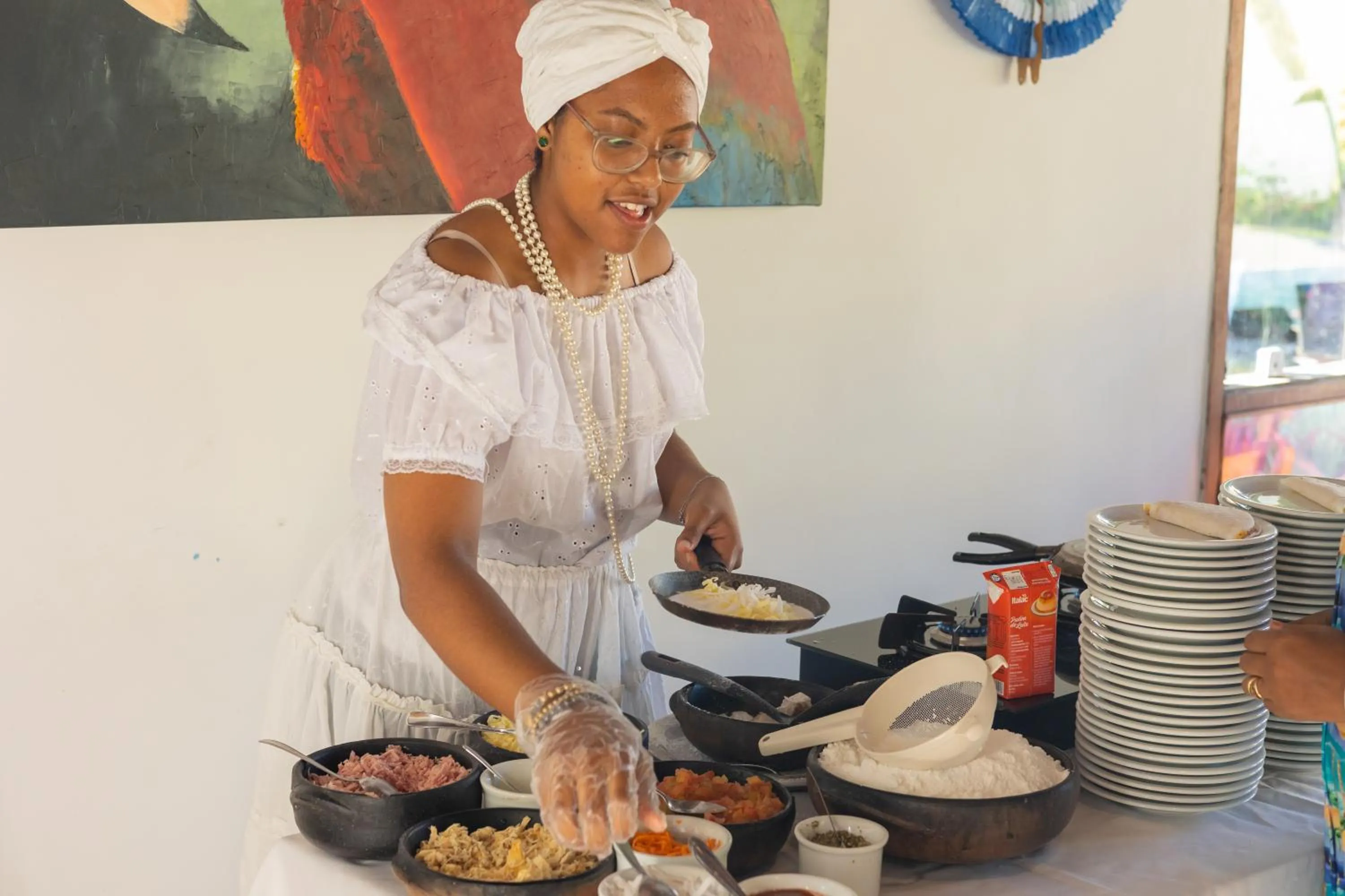 Food and drinks in Arraial Bangalô Praia Hotel