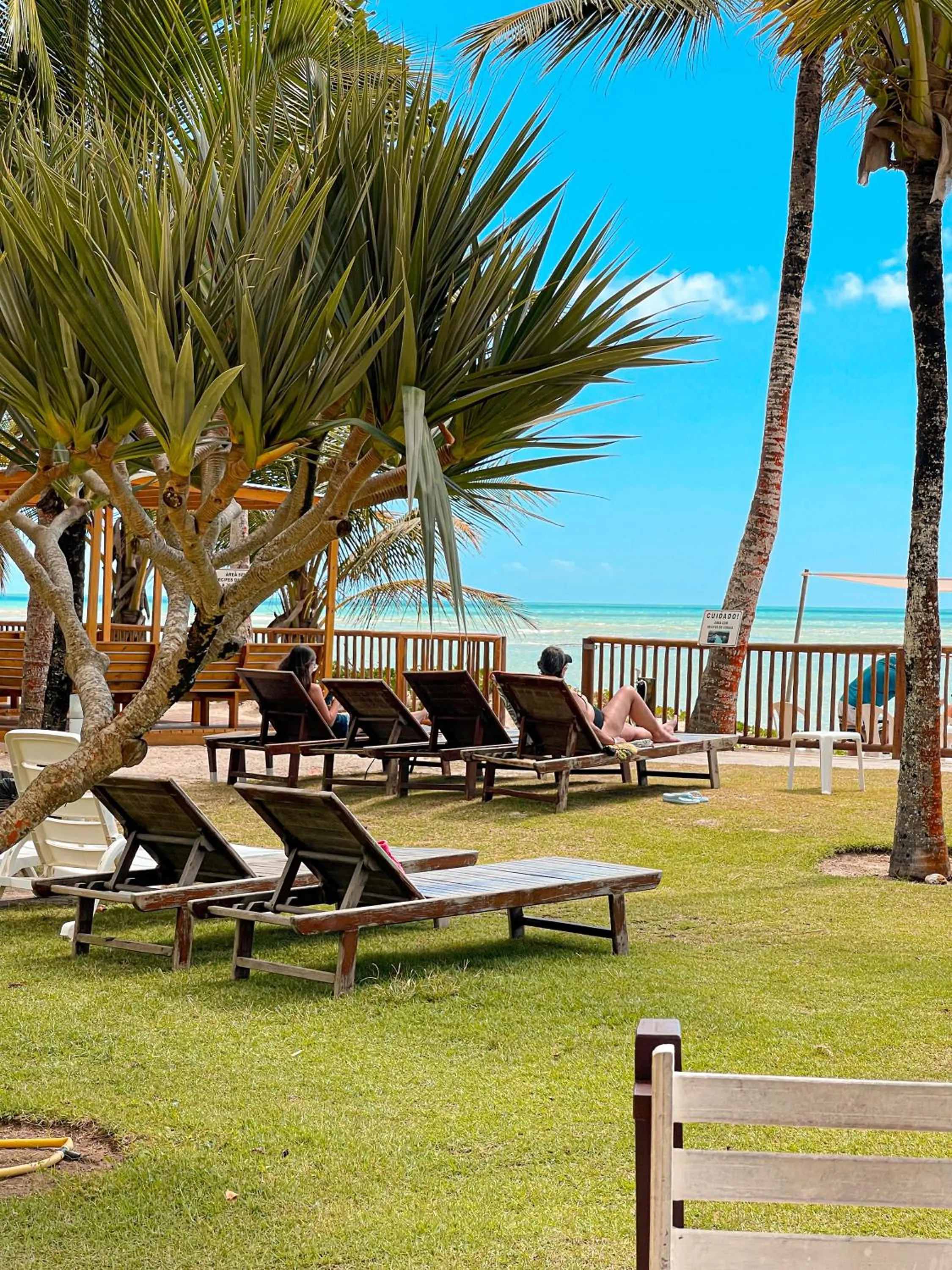 Sea view in Arraial Bangalô Praia Hotel