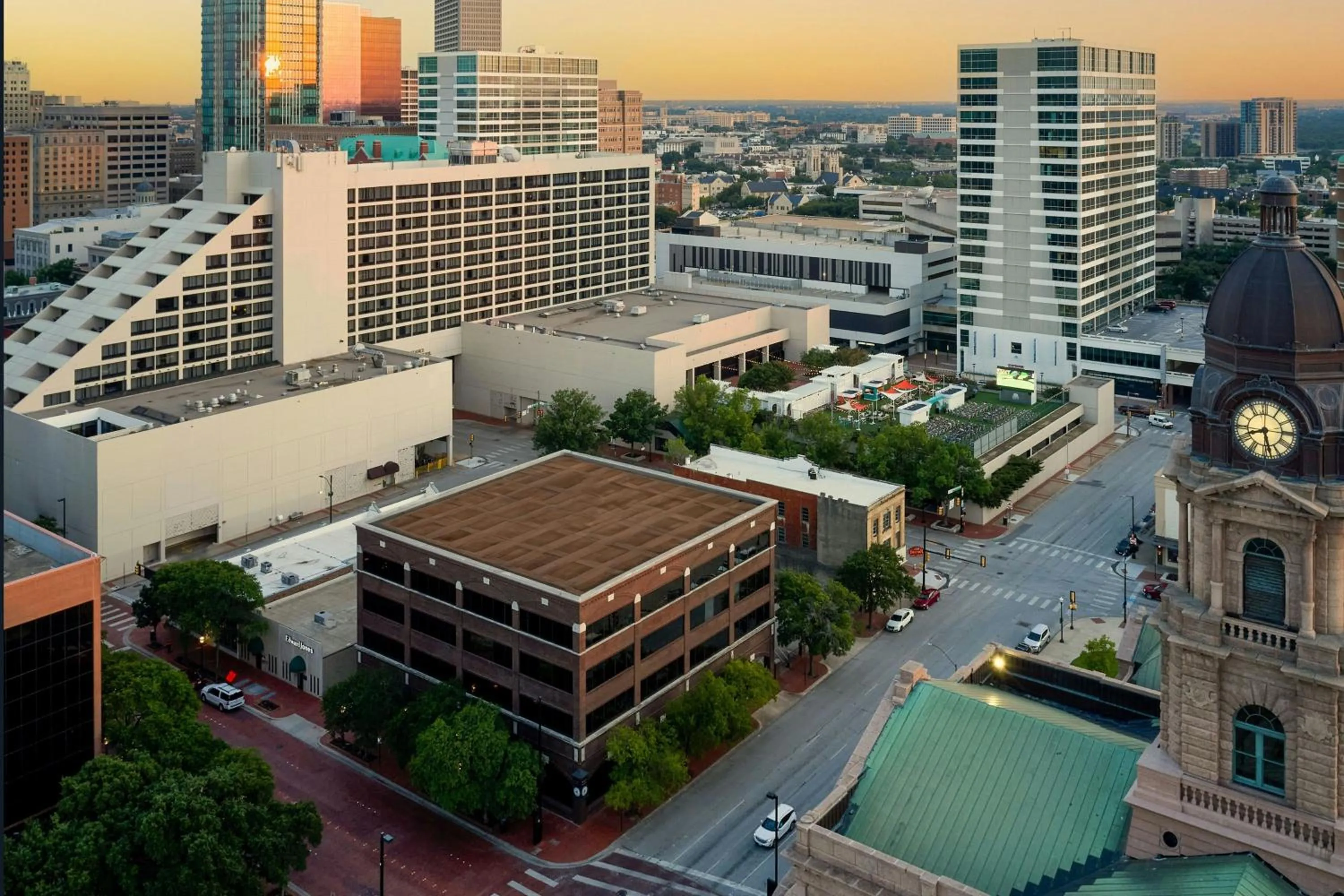 Property building in The Worthington Renaissance Fort Worth Hotel