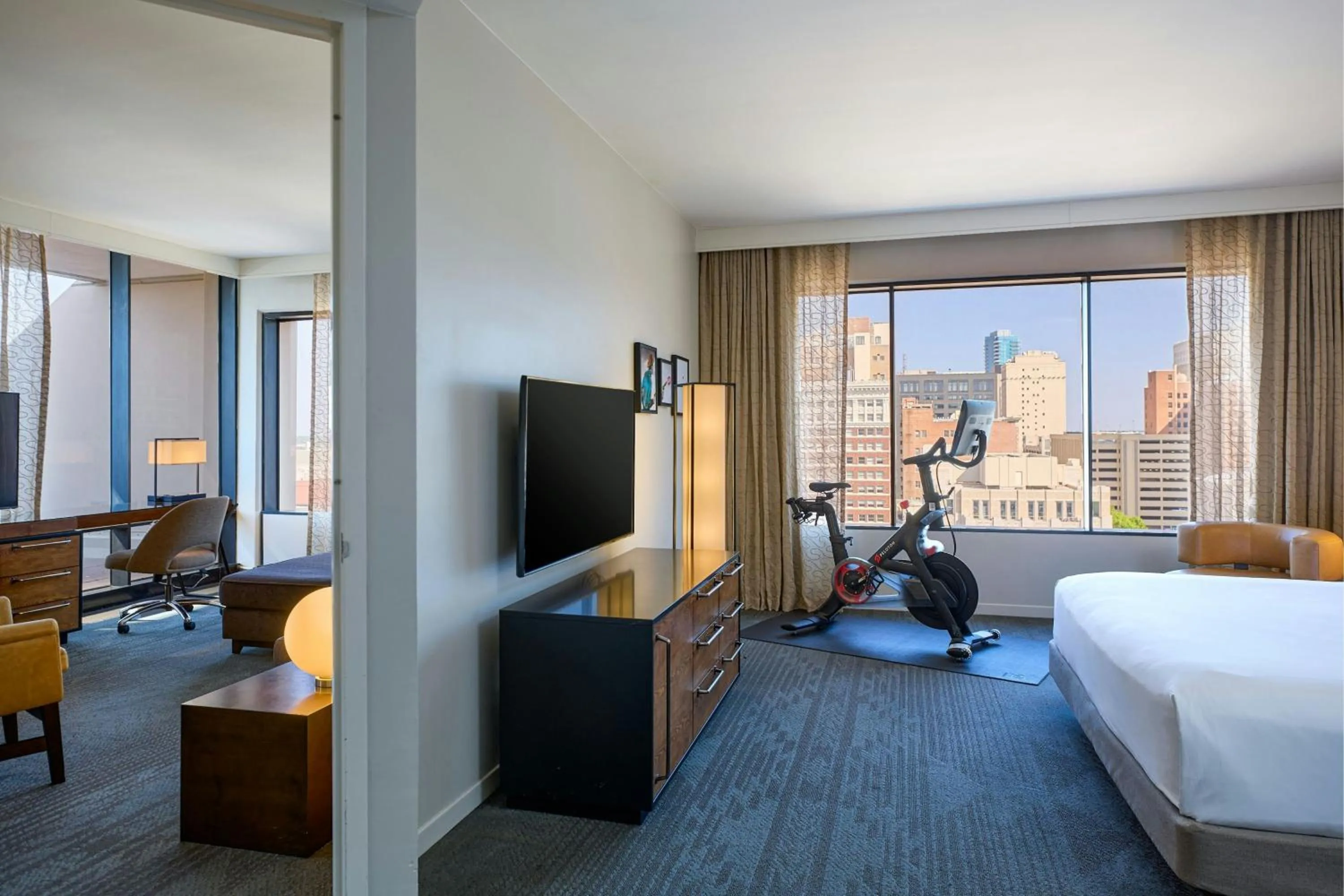 Bedroom, Bed in The Worthington Renaissance Fort Worth Hotel