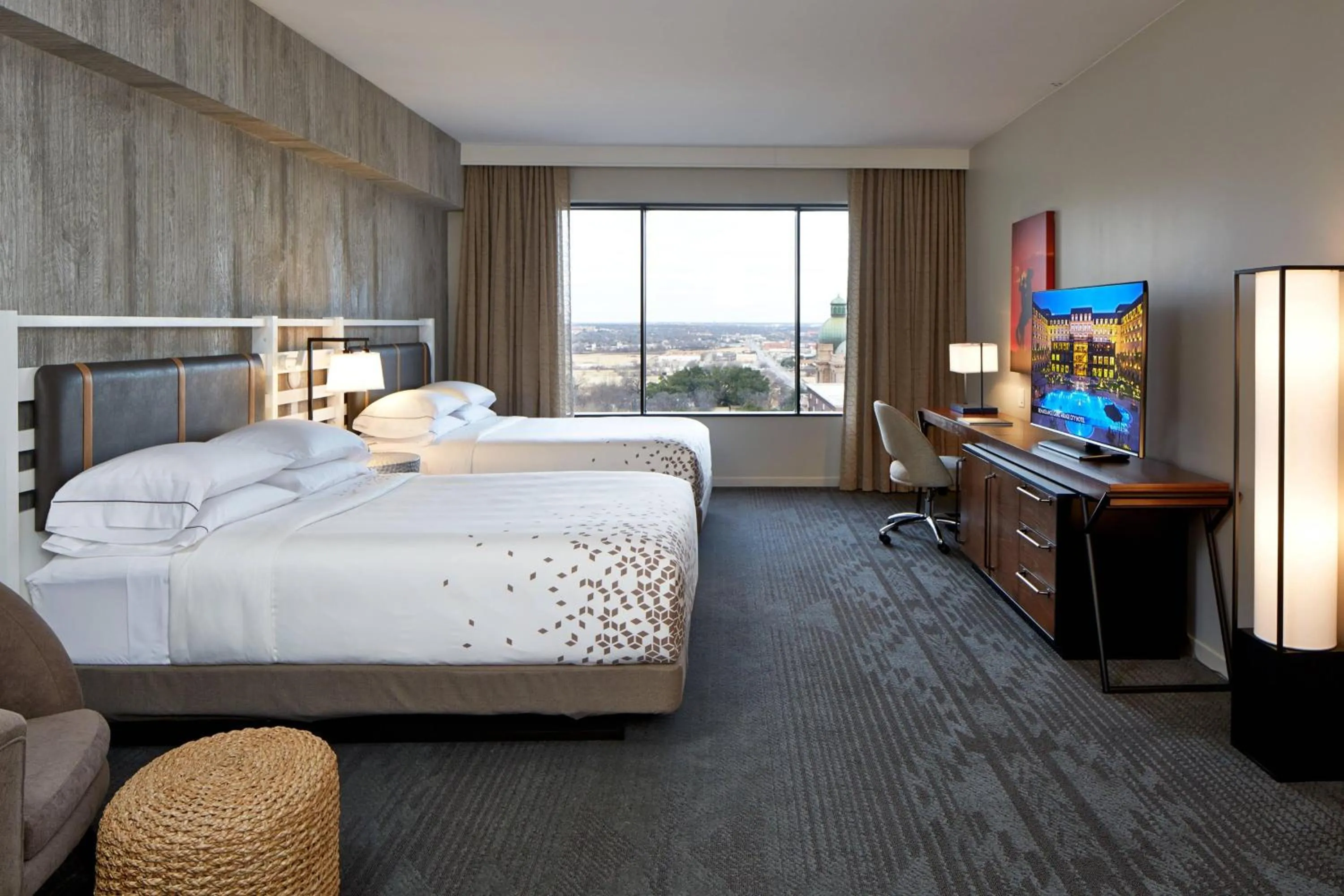 Bedroom, Bed in The Worthington Renaissance Fort Worth Hotel