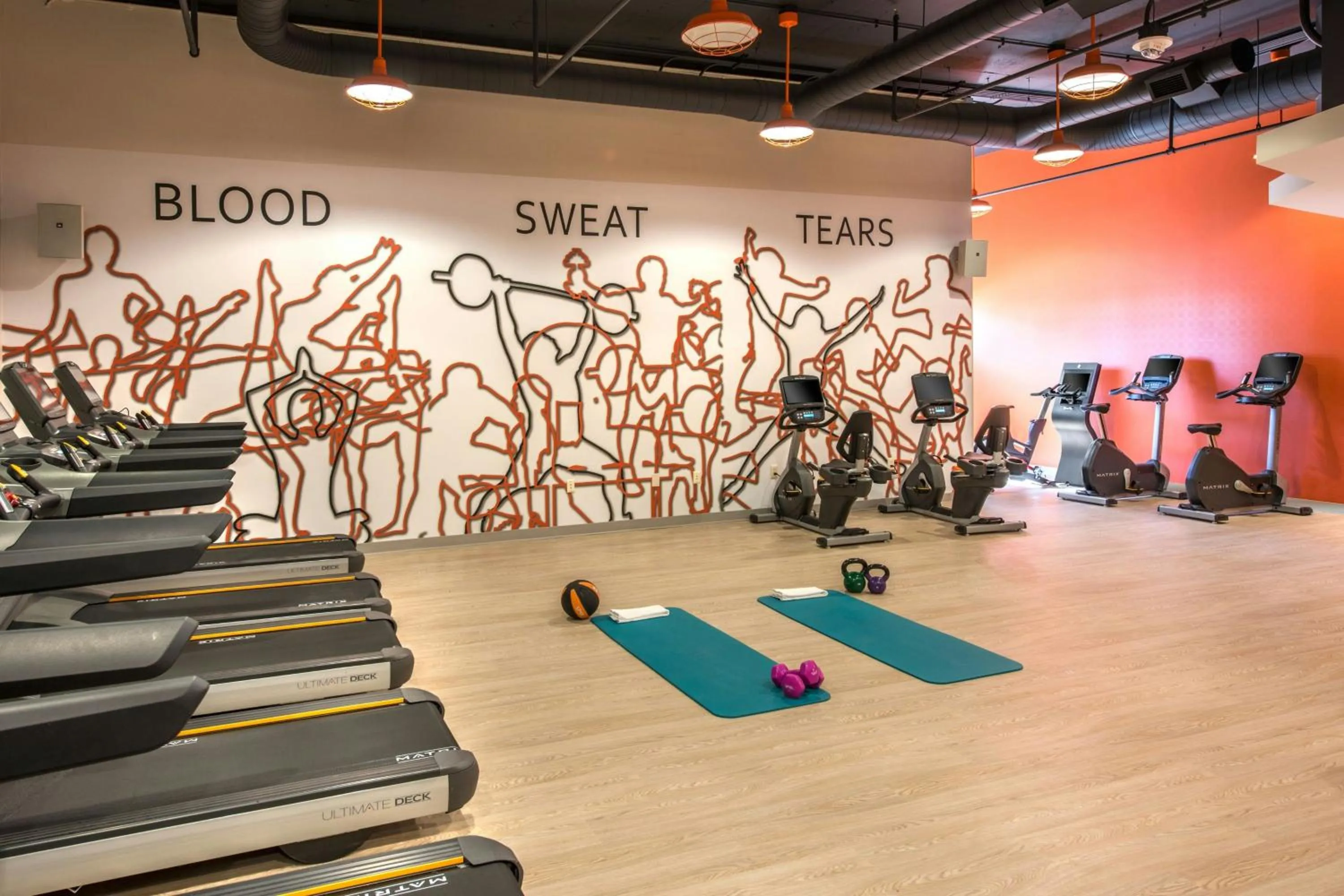 Fitness centre/facilities in Denver Marriott Tech Center