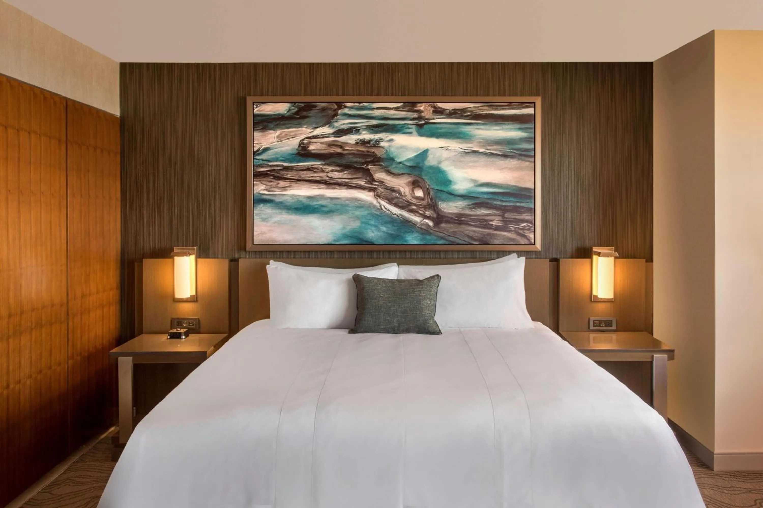 Photo of the whole room, Bed in Denver Marriott Tech Center