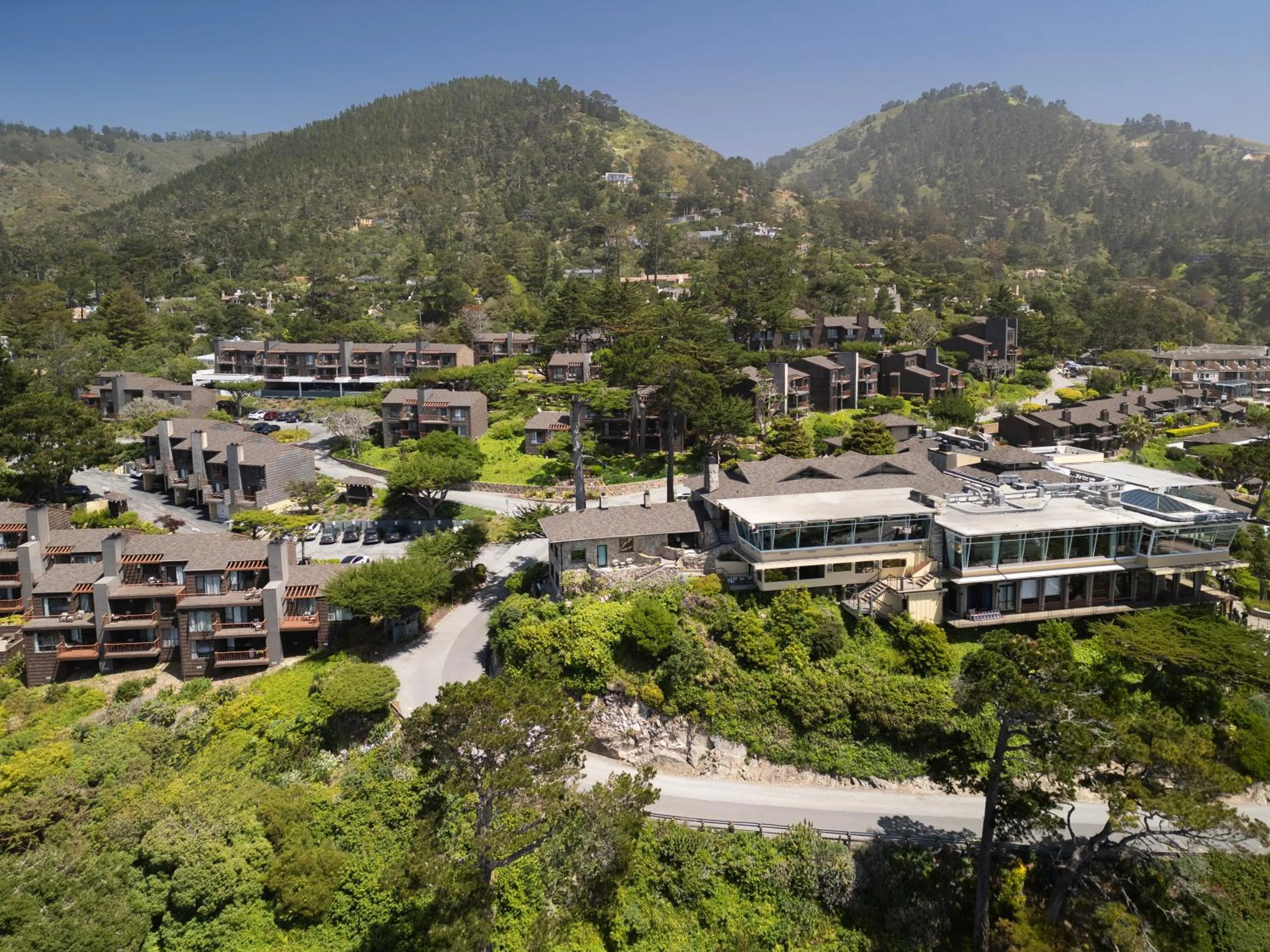 Bird's eye view in Hyatt Carmel Highlands