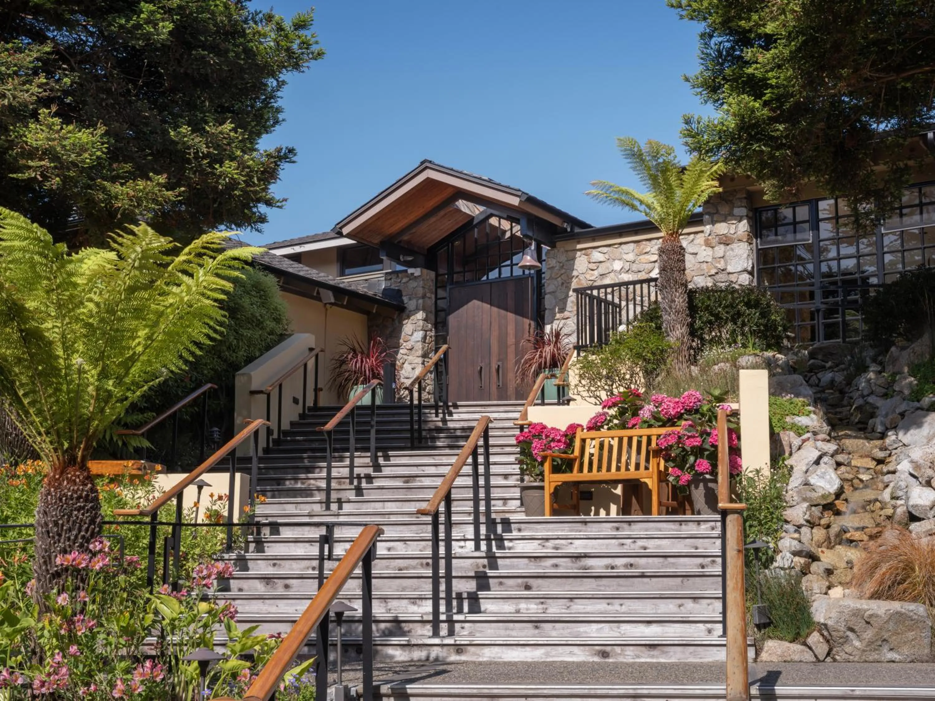 Property building in Hyatt Carmel Highlands