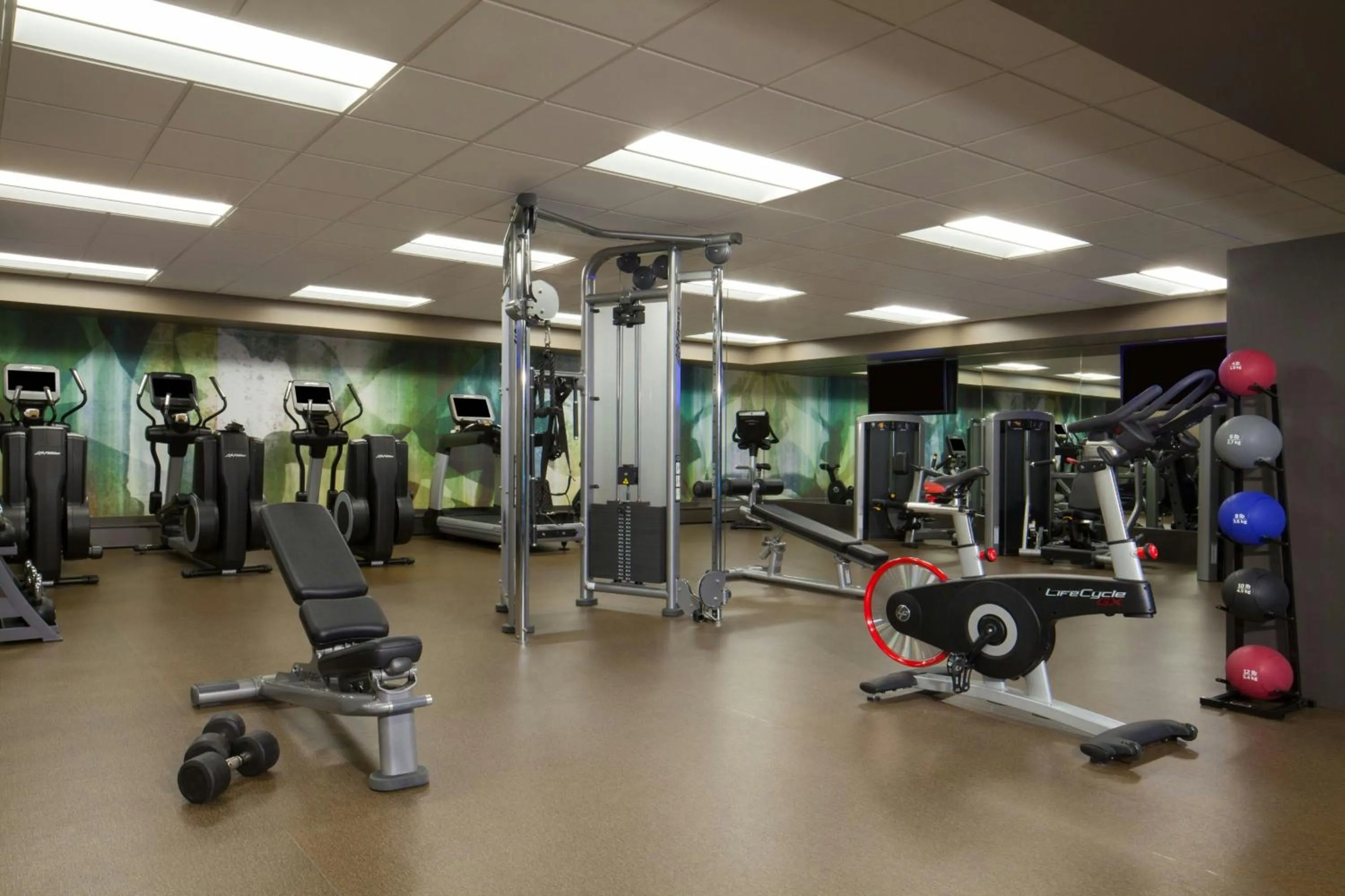 Fitness centre/facilities in Dallas/Fort Worth Airport Marriott