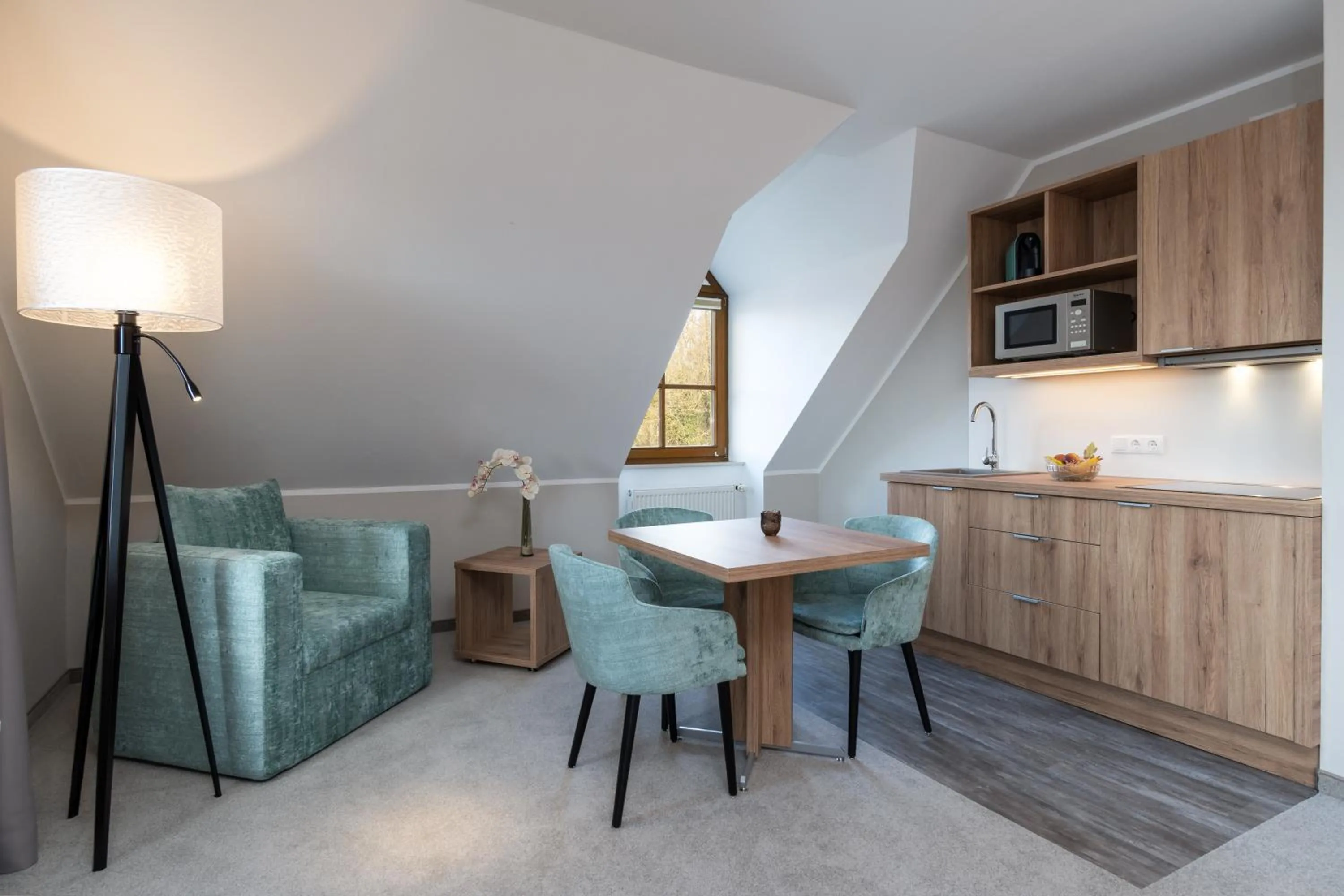 Kitchen or kitchenette in Hotel Grosse Klus