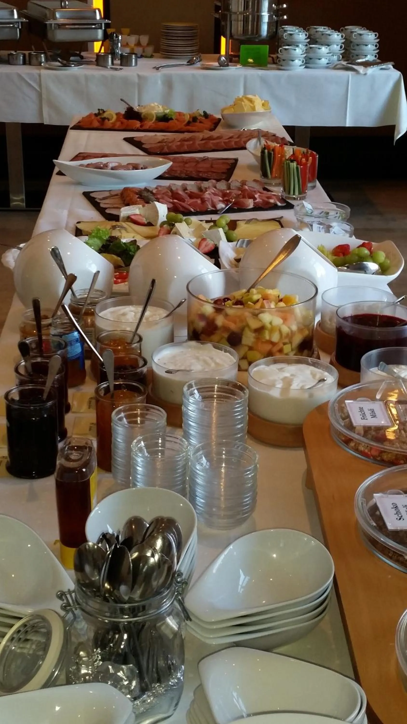 Breakfast in Hotel Grosse Klus