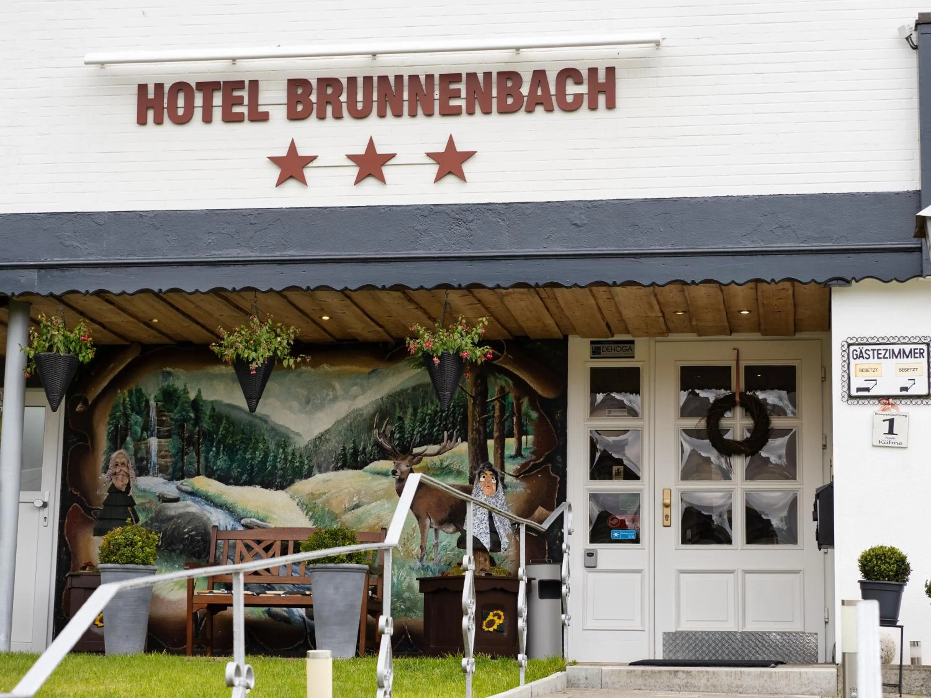 Logo/Certificate/Sign in Hotel Brunnenbach