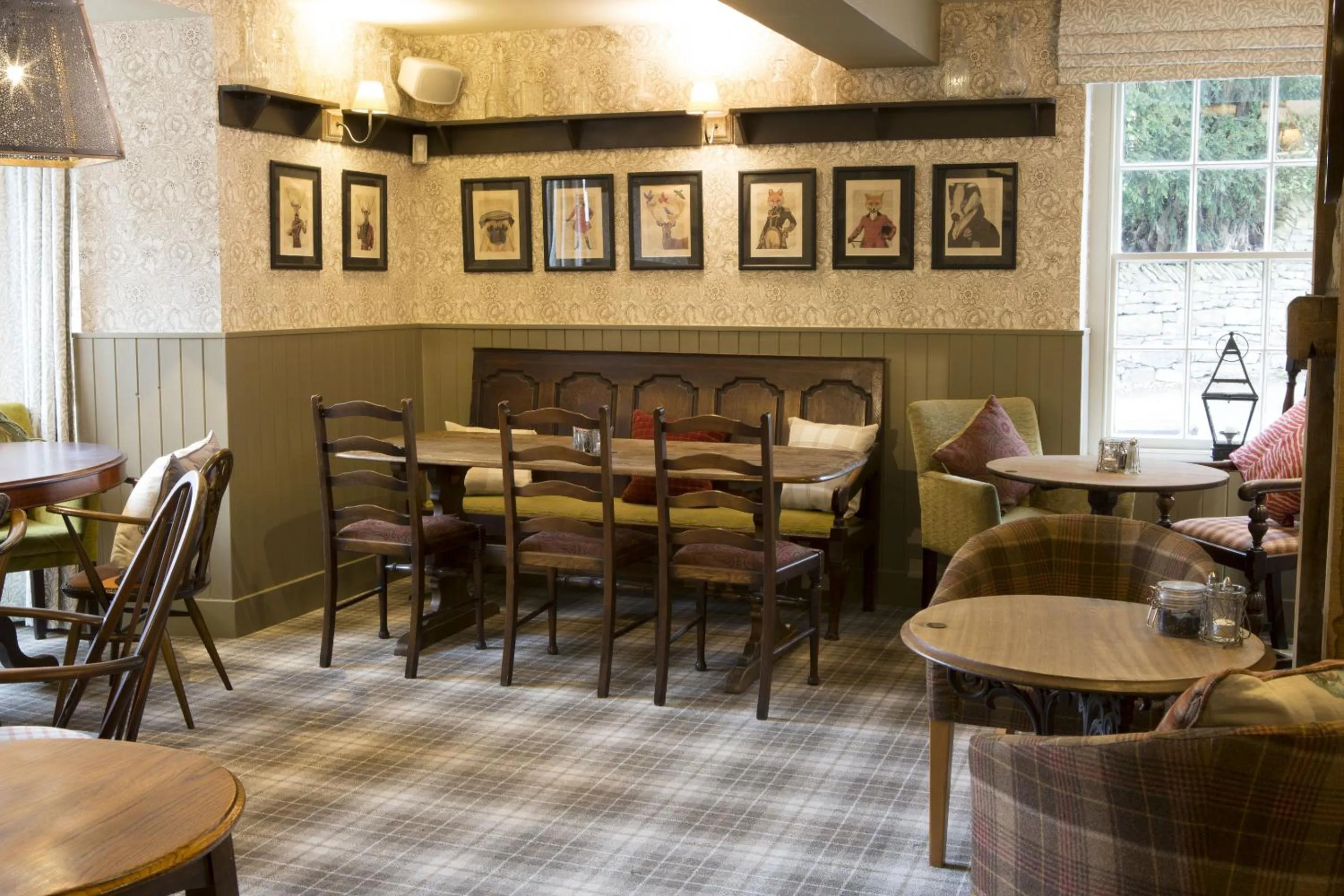 Lounge or bar in The Wheatsheaf Inn