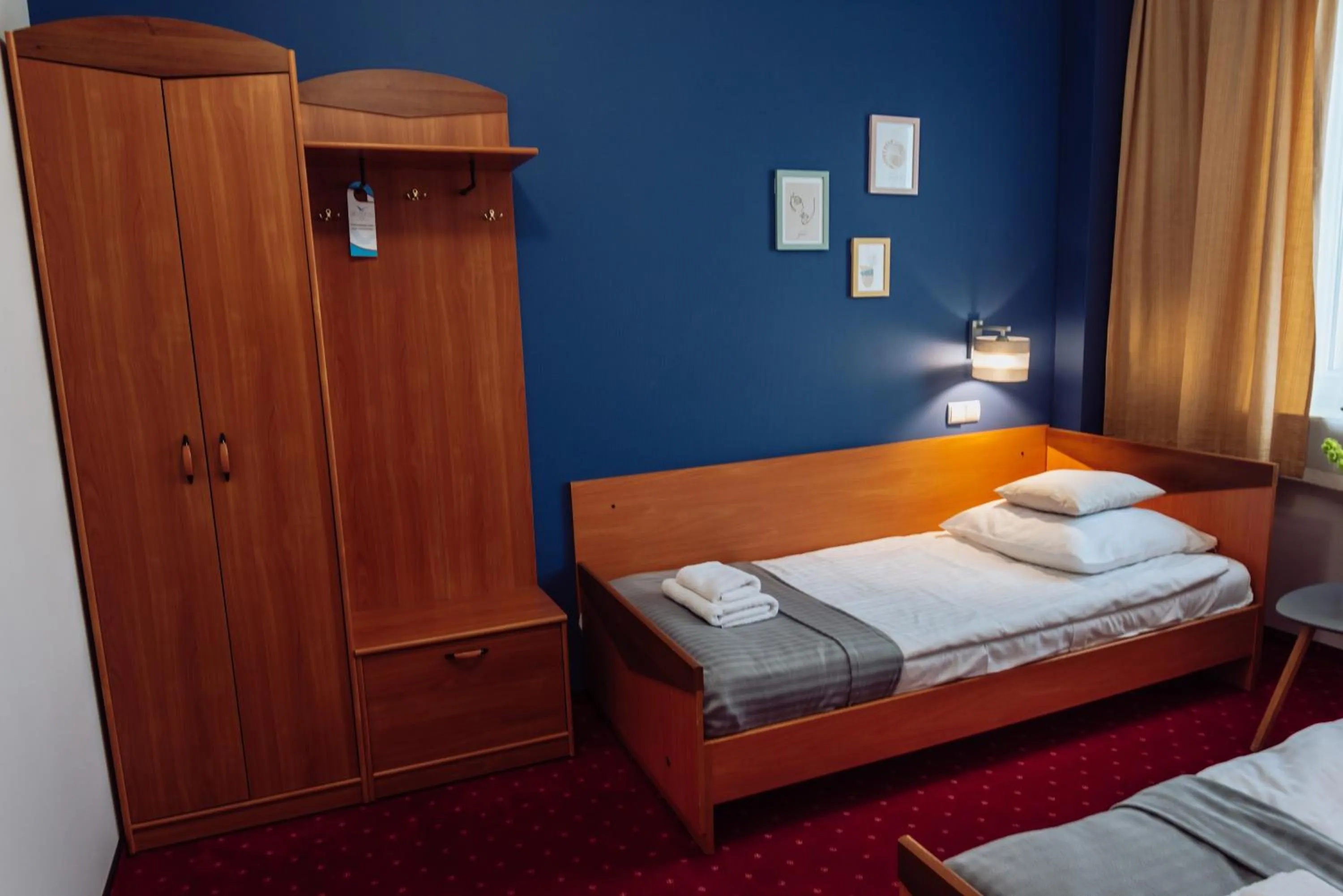 Bed in Hotel Albatros