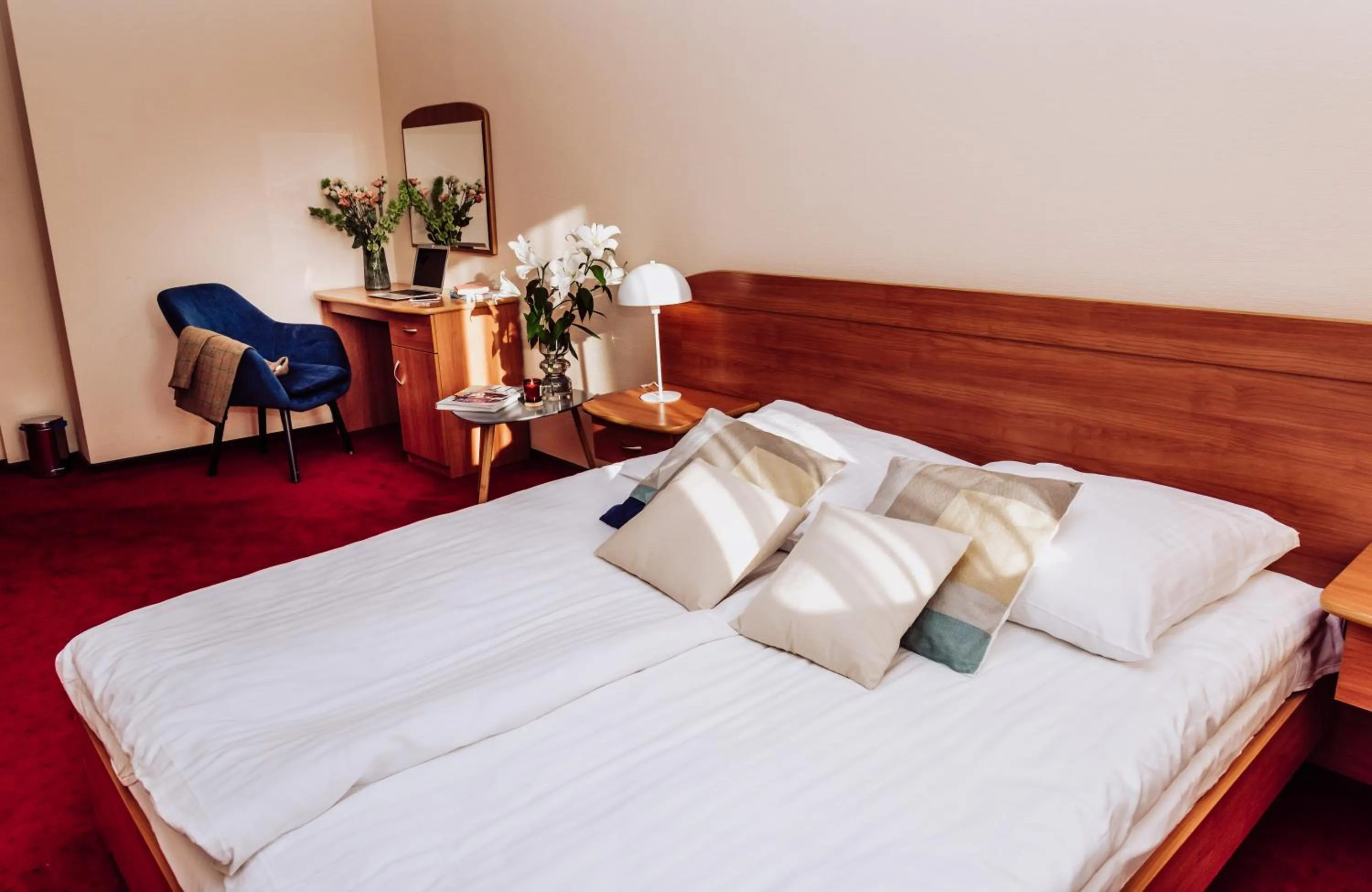 Bed in Hotel Albatros