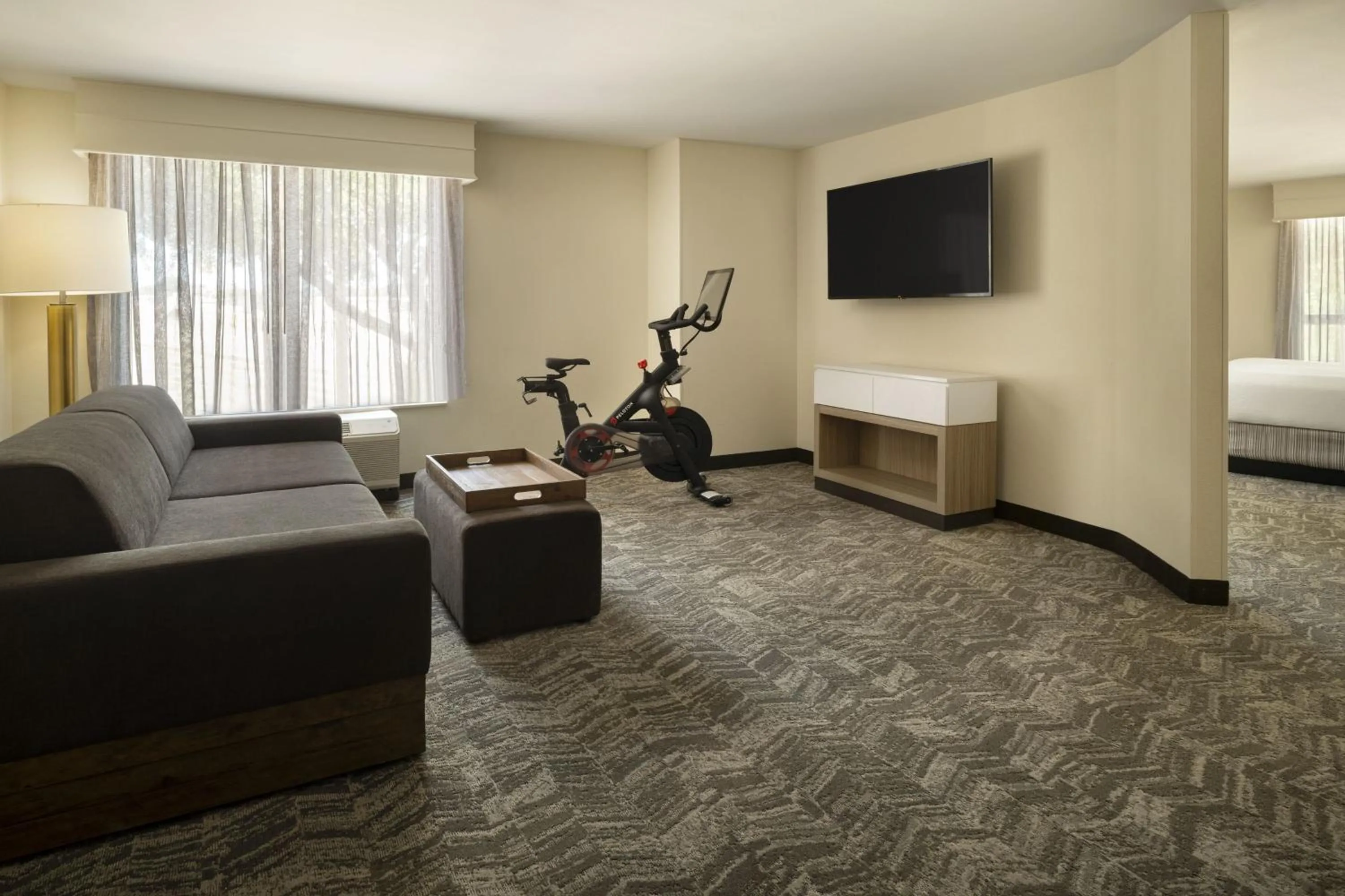 Living room in SpringHill Suites Fort Worth University