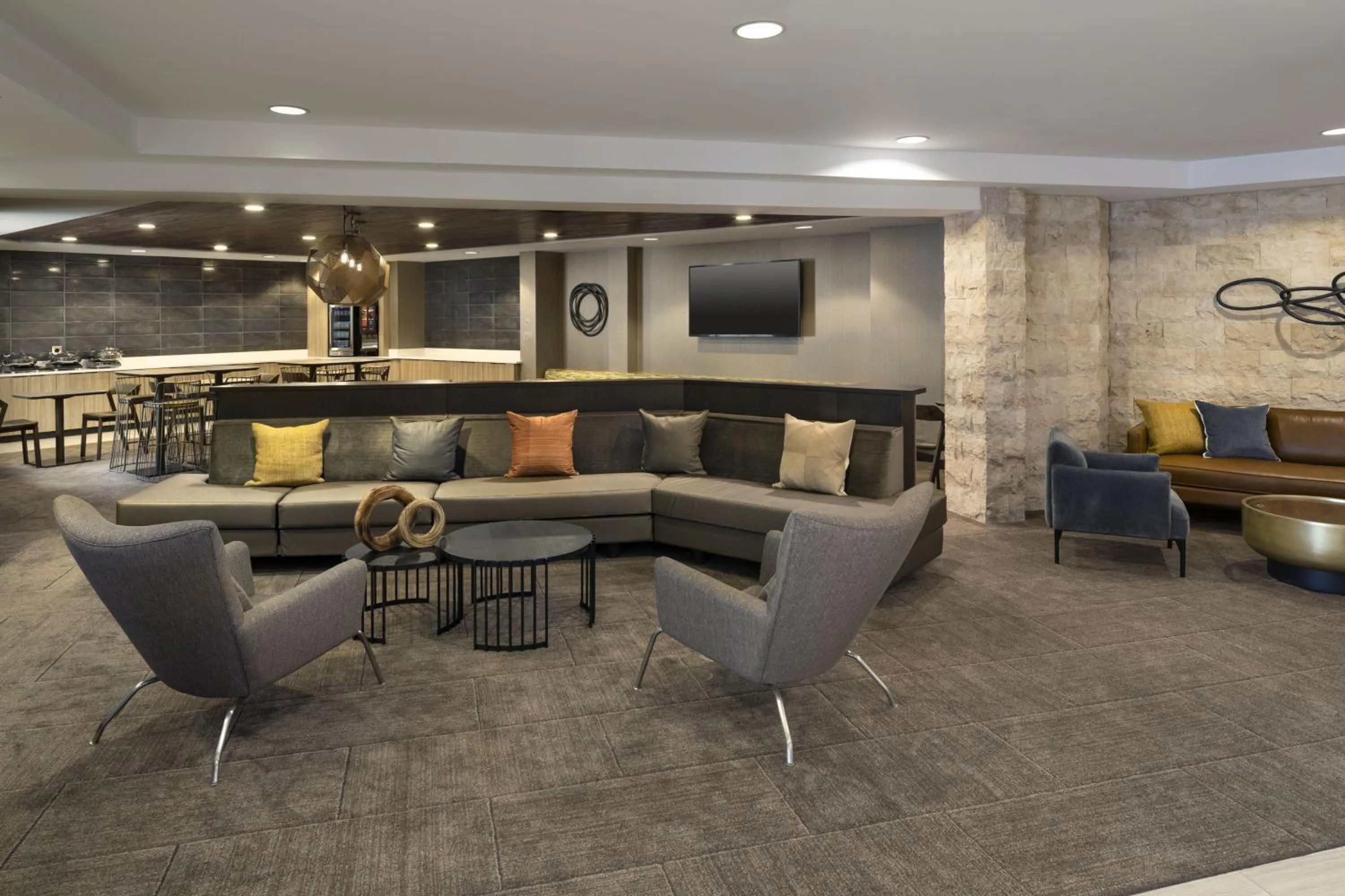 Lobby or reception in SpringHill Suites Fort Worth University