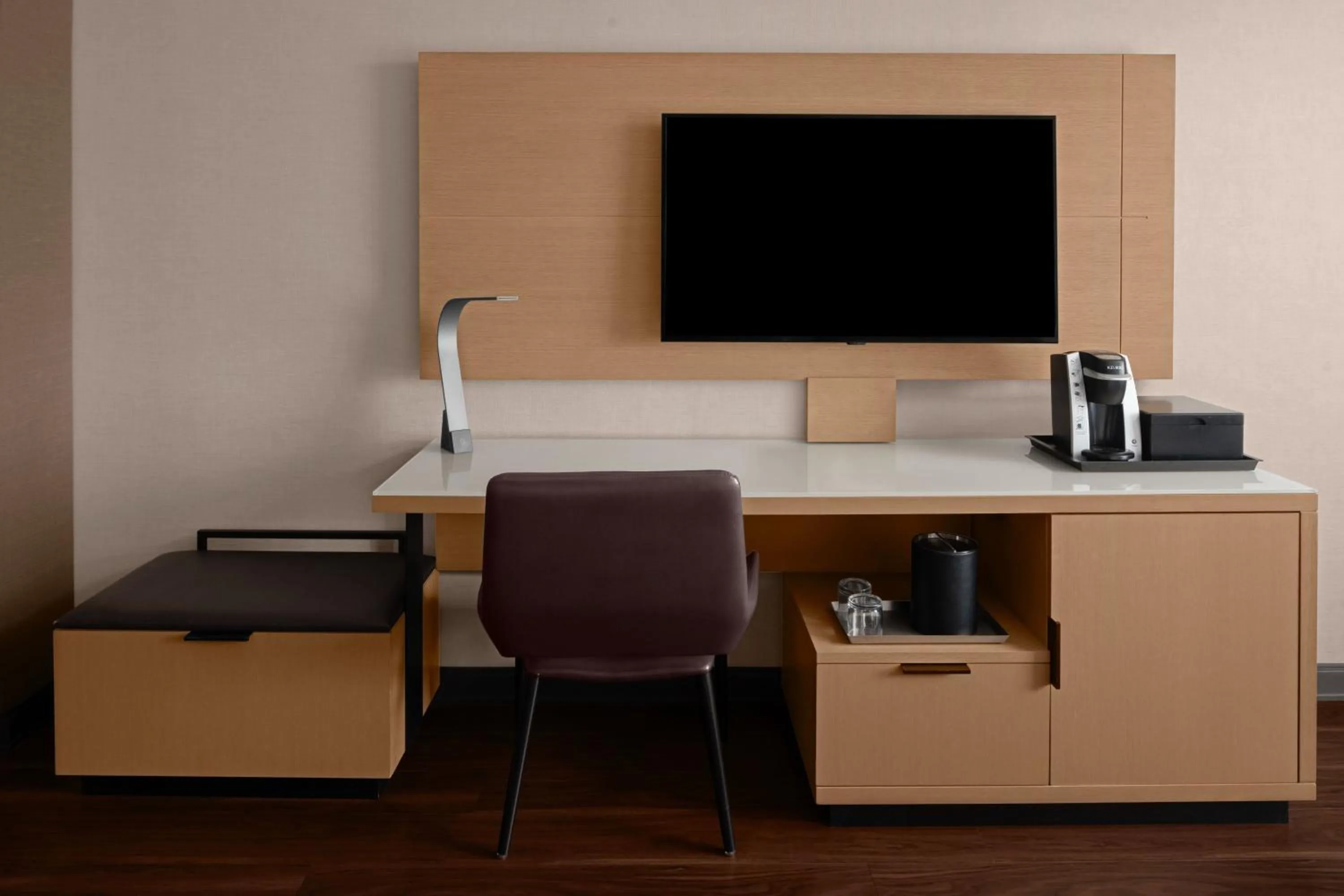 Photo of the whole room in Des Moines Marriott Downtown