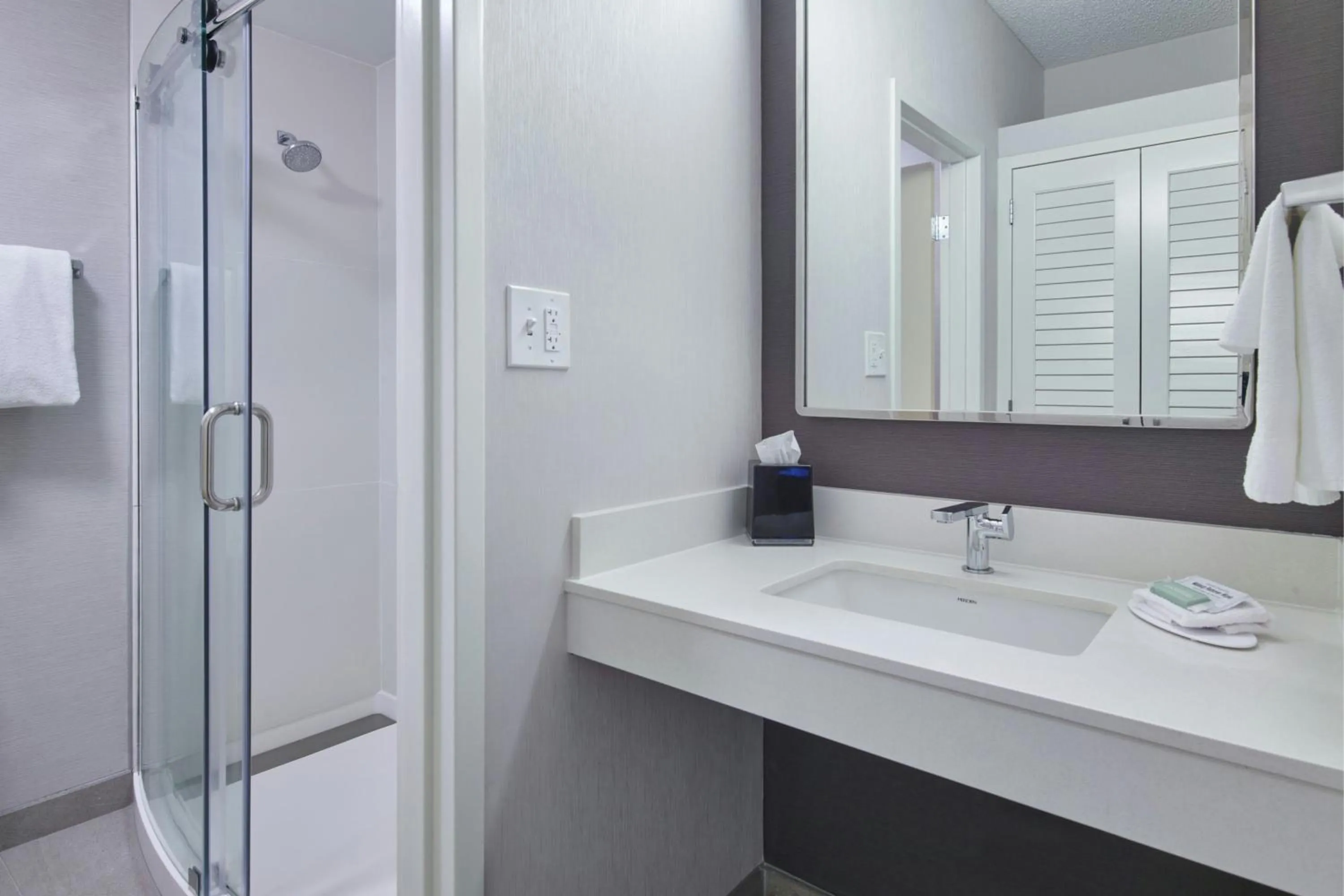 Bathroom in Courtyard Detroit Metro Airport Romulus