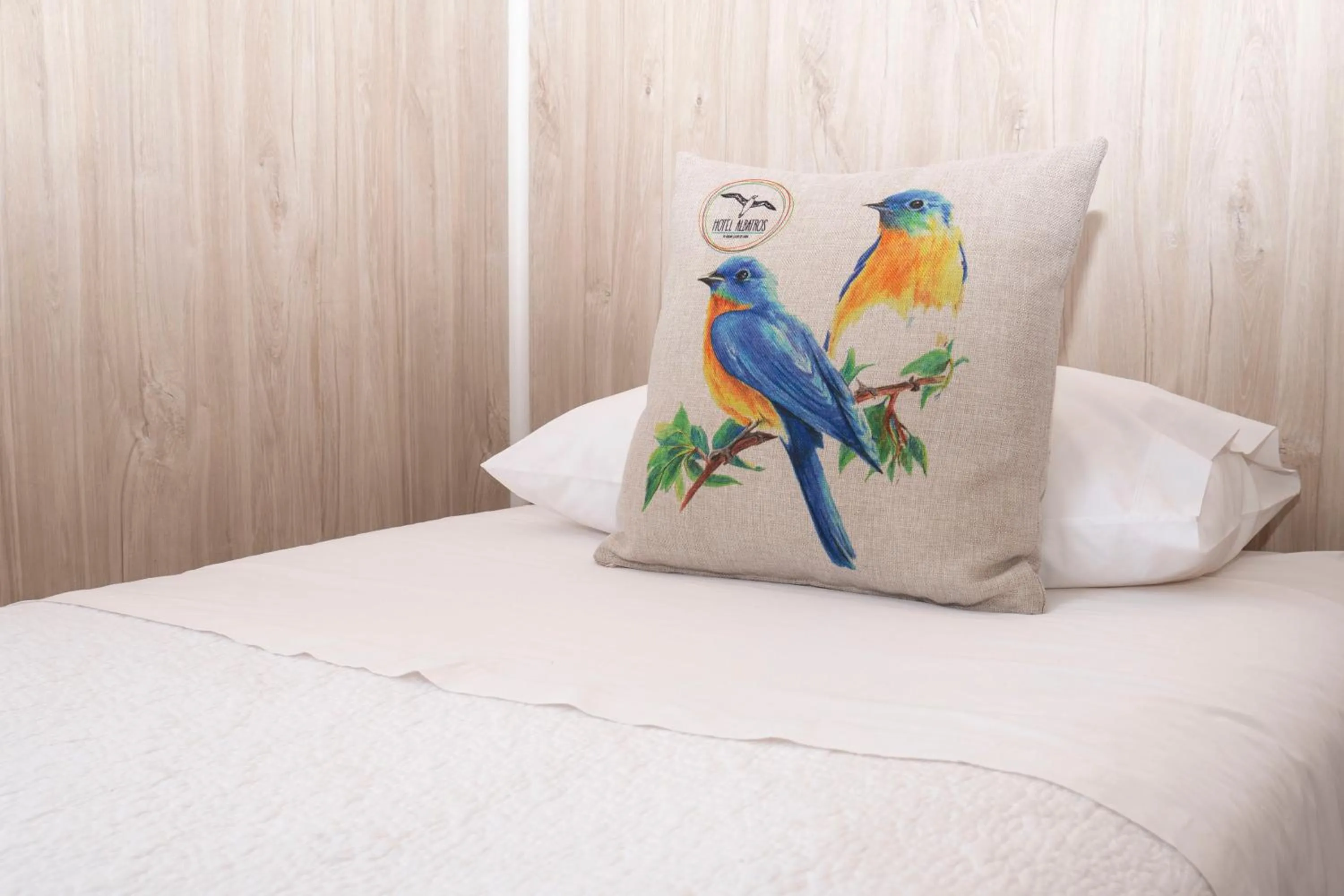 Bed in Hotel Albatros